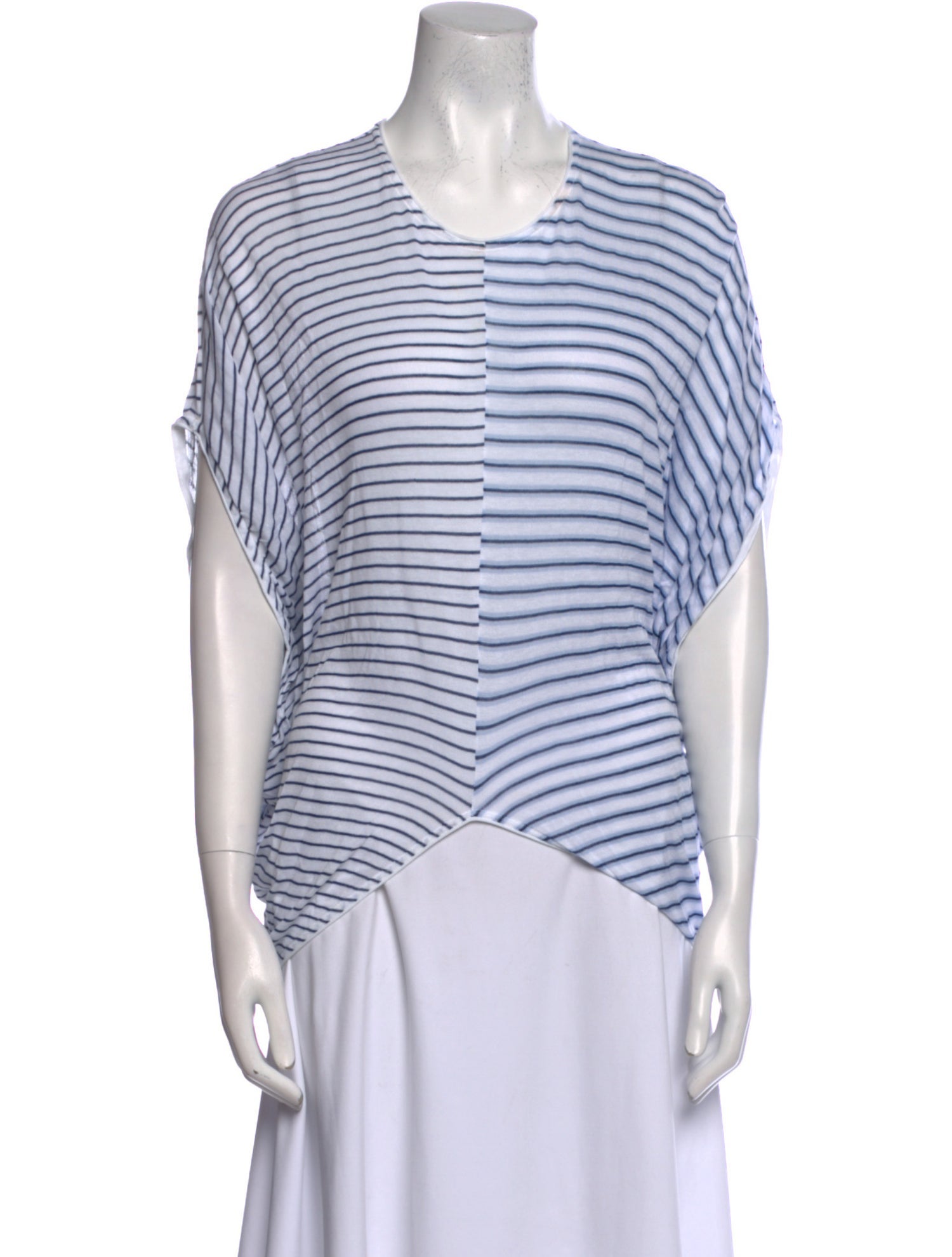 Stella McCartney Striped Crew Neck T-Shirt