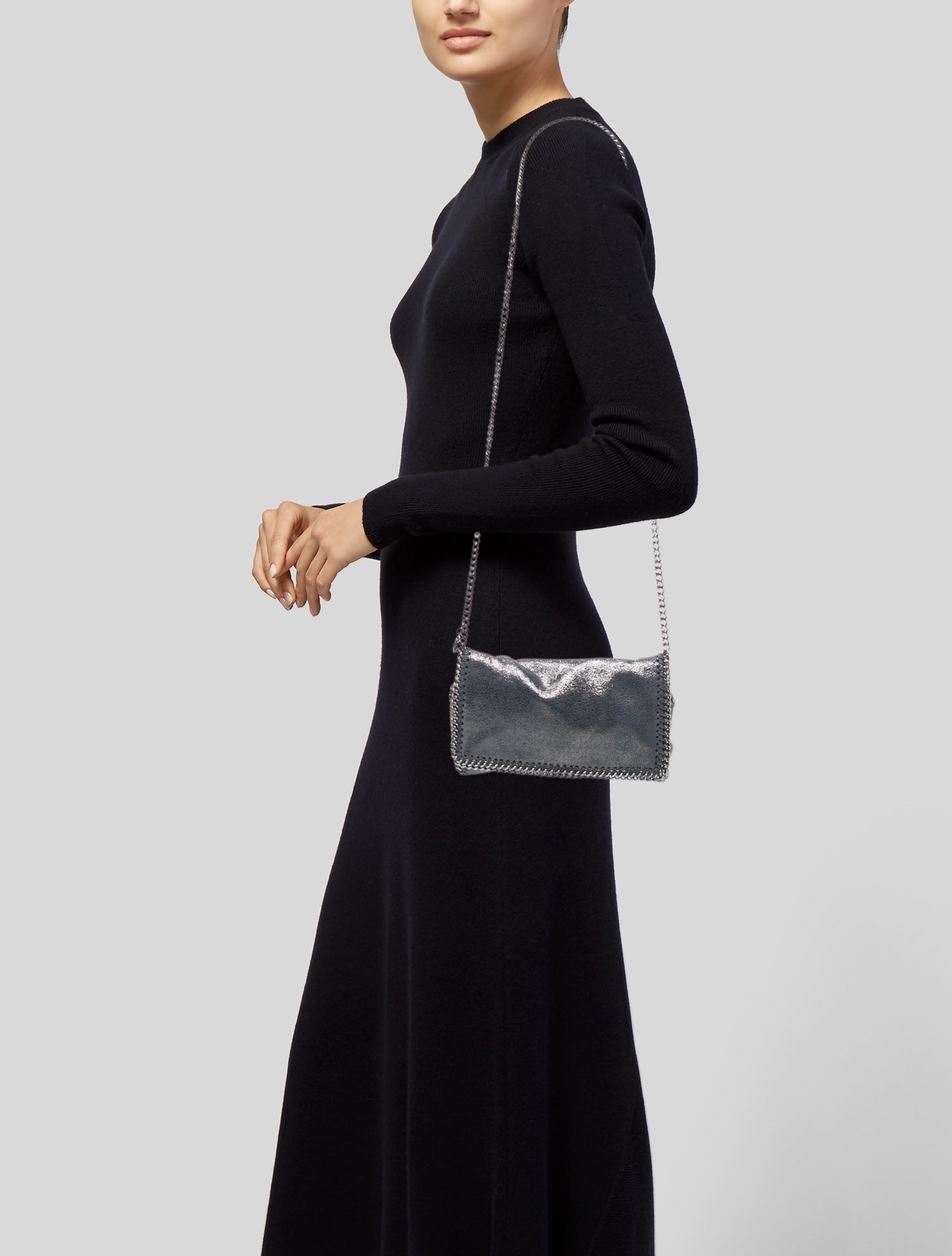 Stella McCartney Vegetarian Leather Clutch