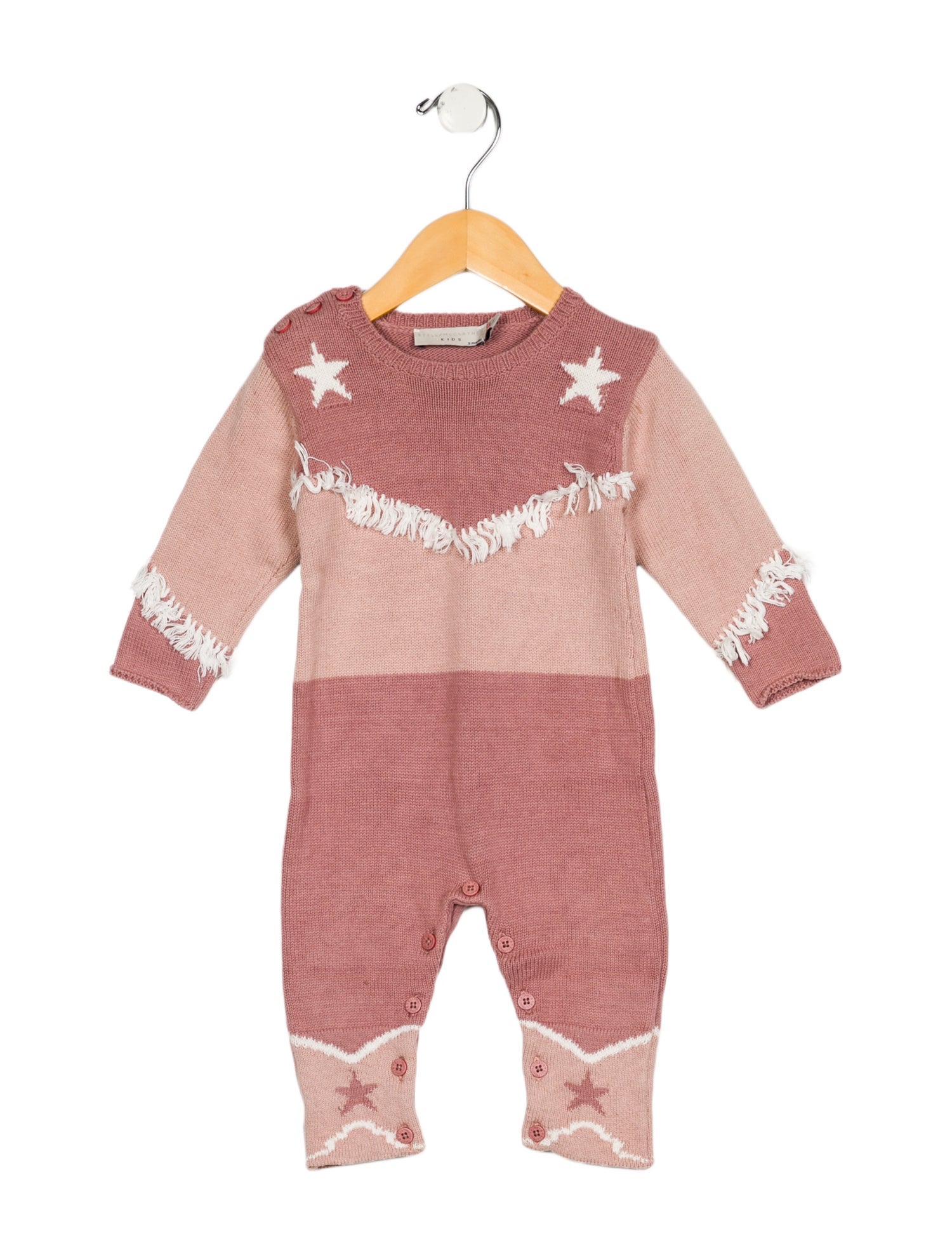 Stella McCartney Infant Girls' Knit Long Sleeve Onesie
