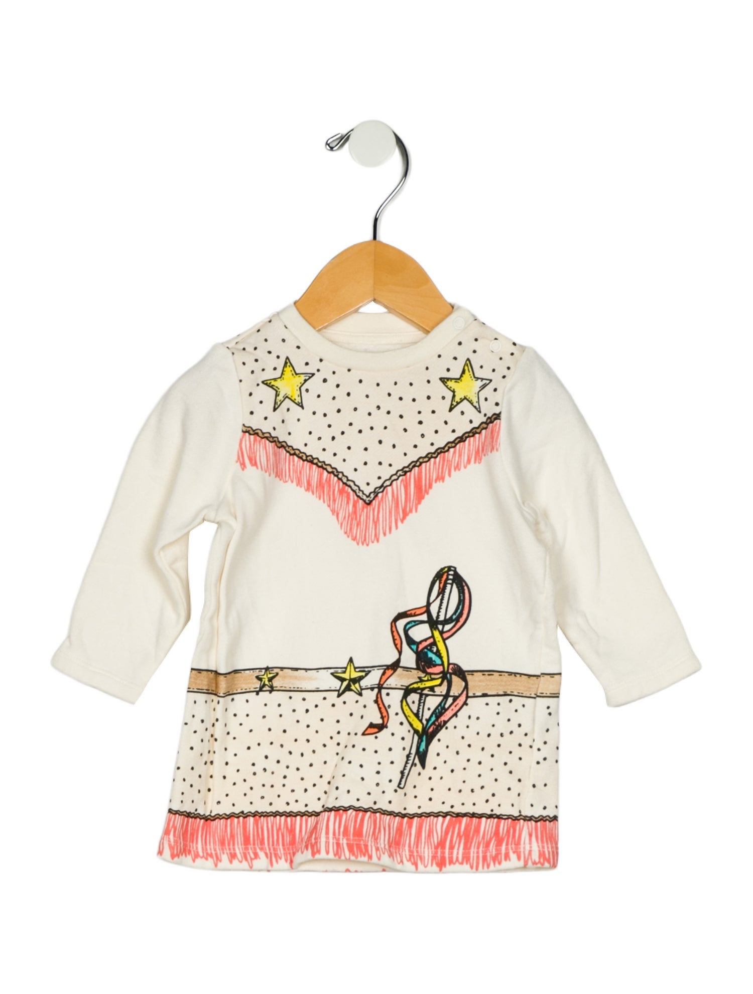 Stella McCartney Infant Girls' Graphic Long Sleeve Sweatshirt Dress