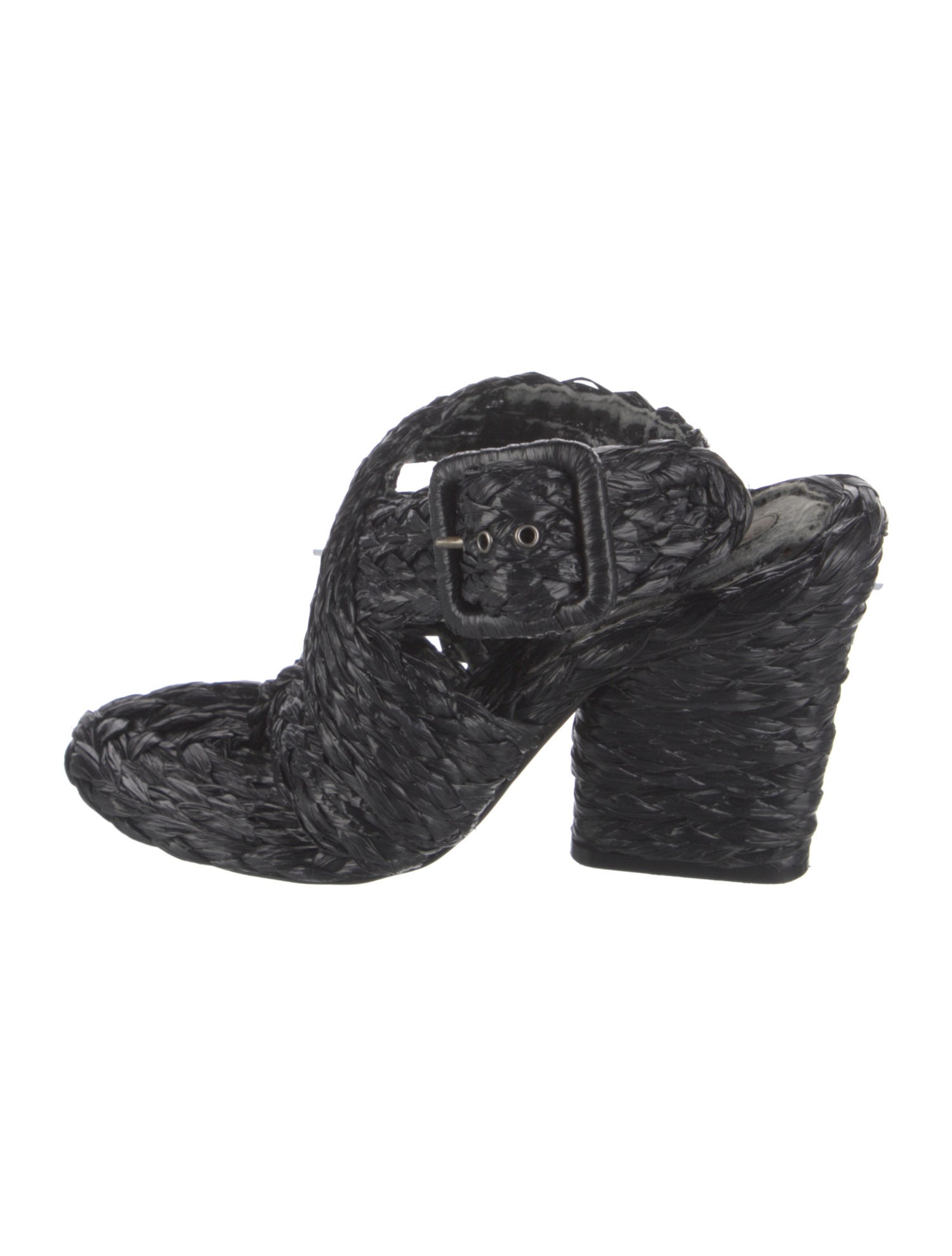 Stella McCartney Raffia Espadrilles