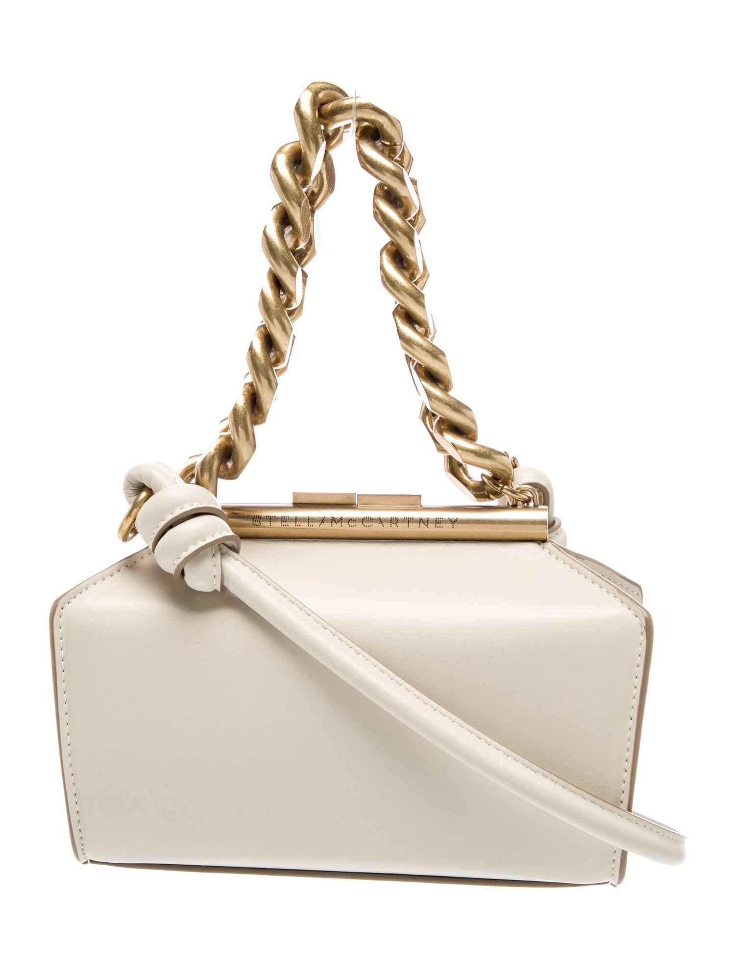 Stella McCartney Vegetarian Leather Top Handle Bag