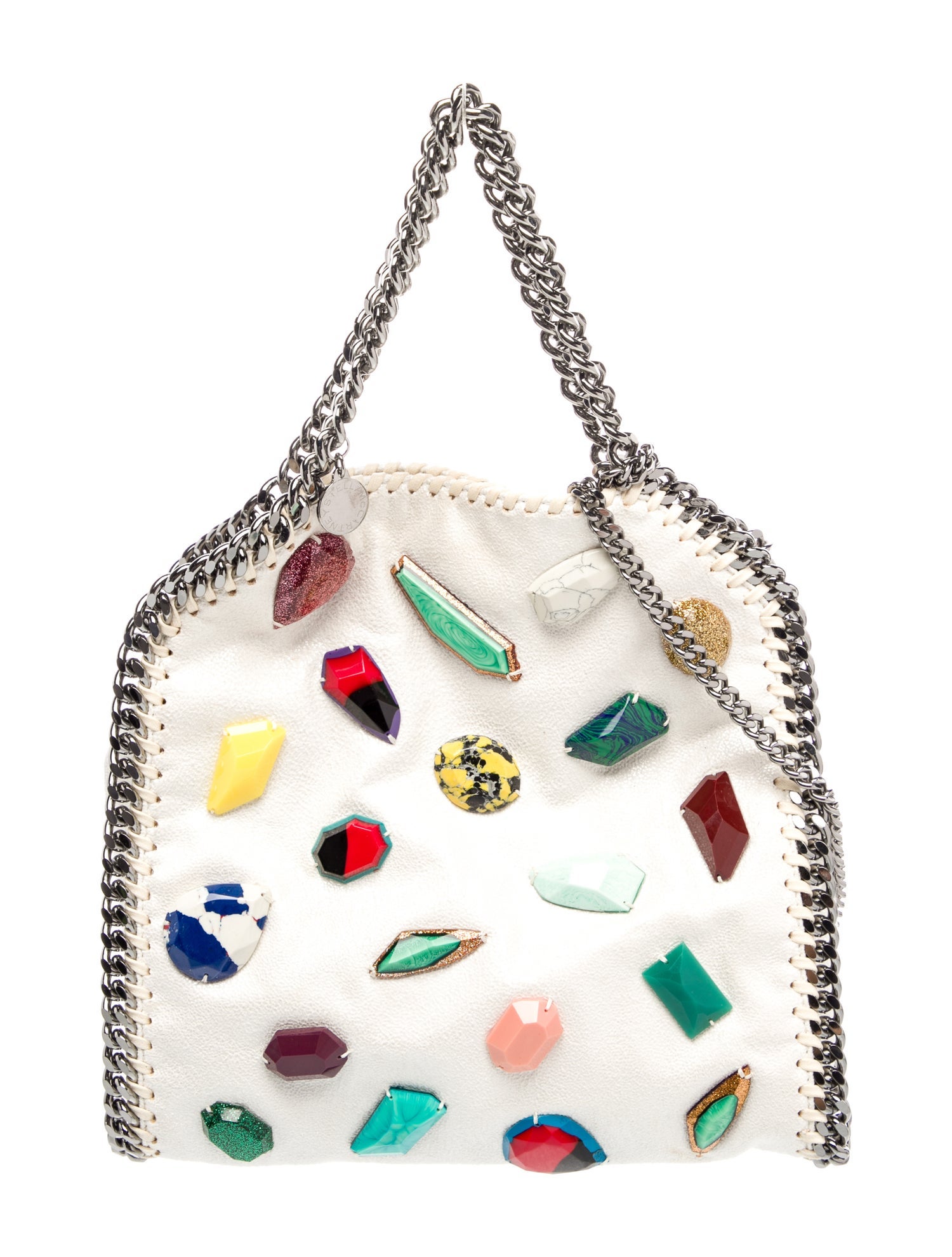 Stella McCartney Vegetarian Suede Top Handle Bag