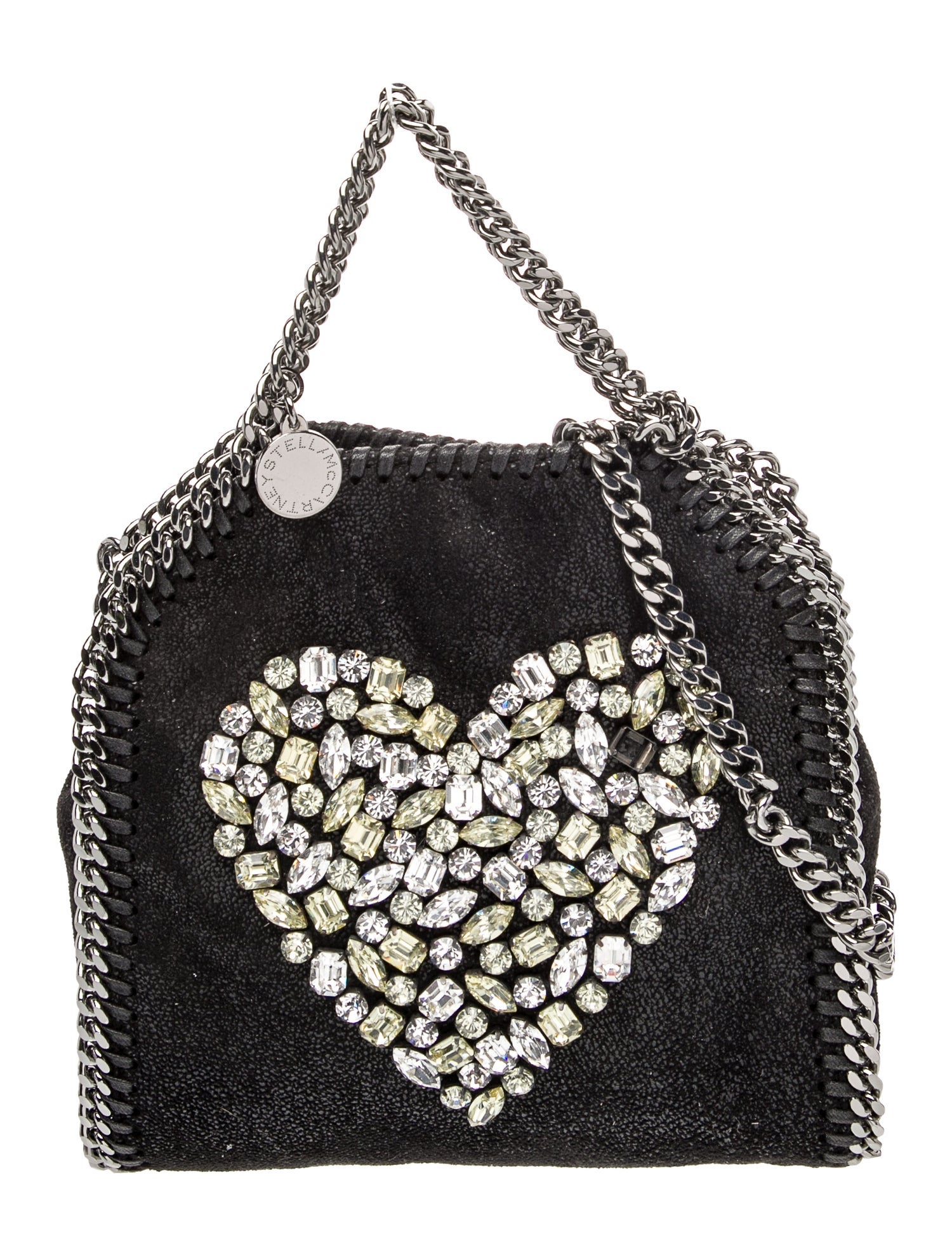 Stella McCartney Vegetarian Suede Top Handle Bag