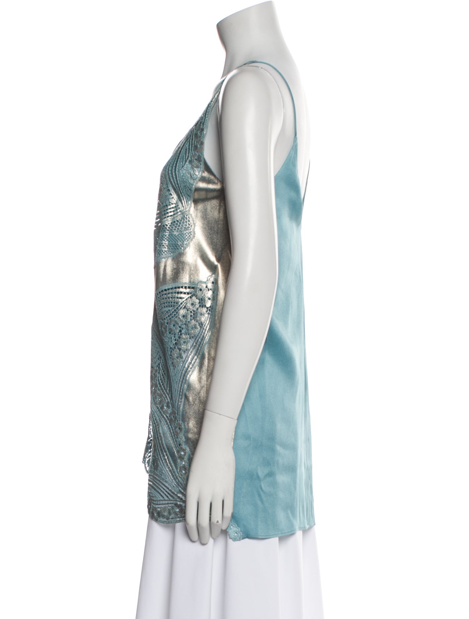 Stella McCartney Printed V-Neck Tunic w/ Tags