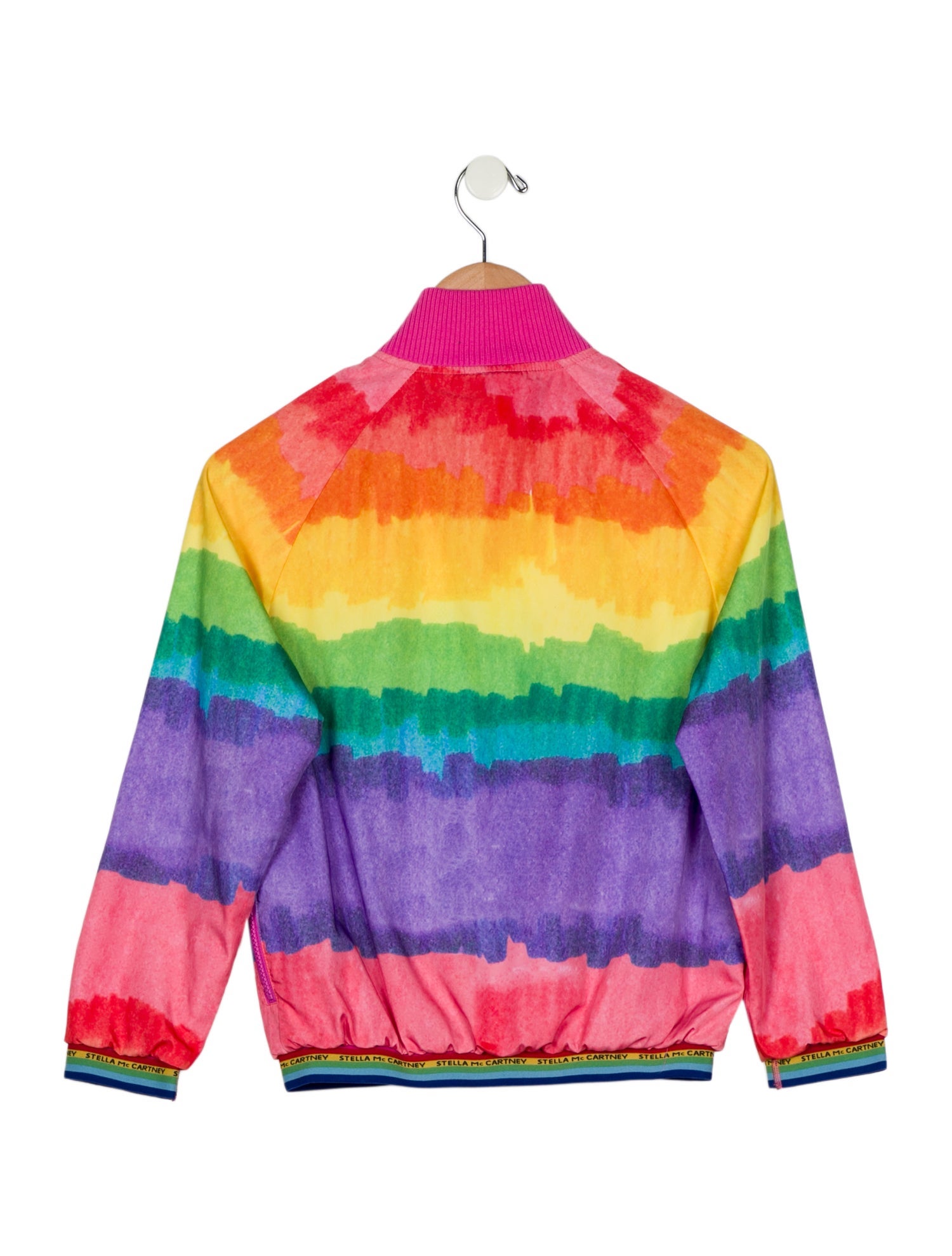 Stella McCartney Girls' Patterned Windbreaker Jacket