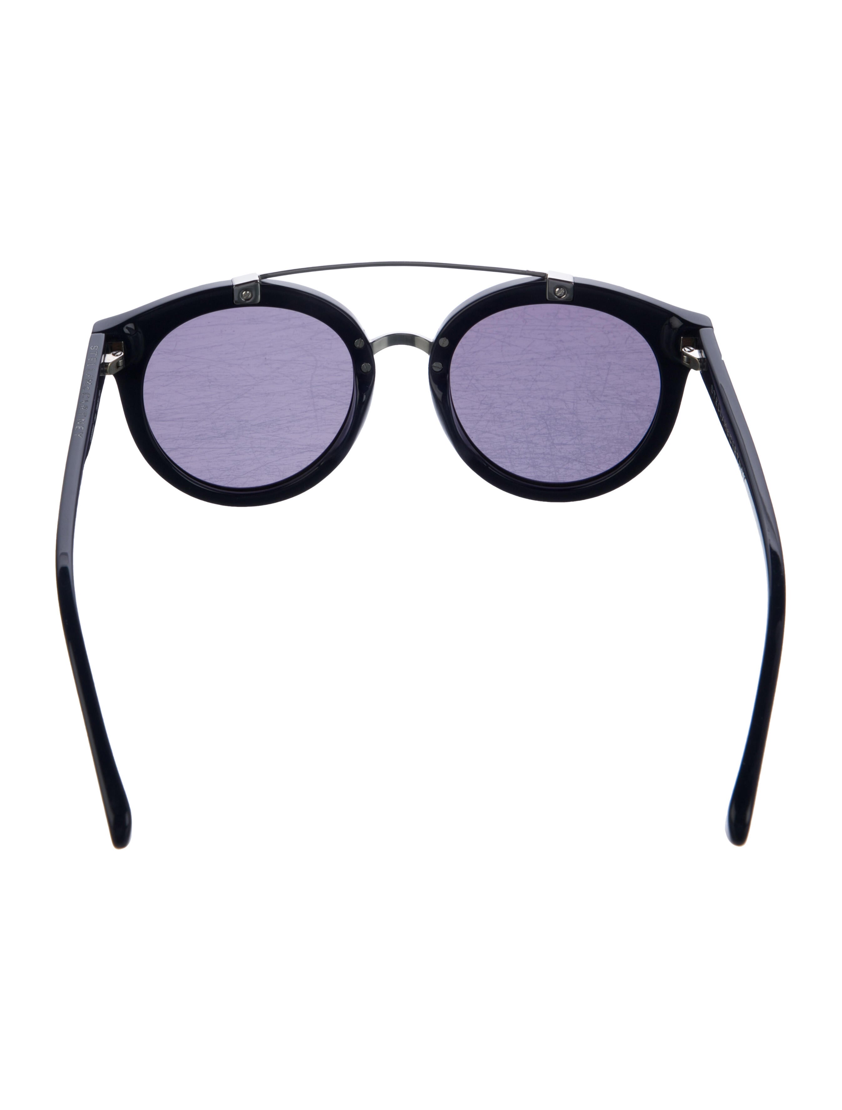 Stella McCartney Round Tinted Sunglasses