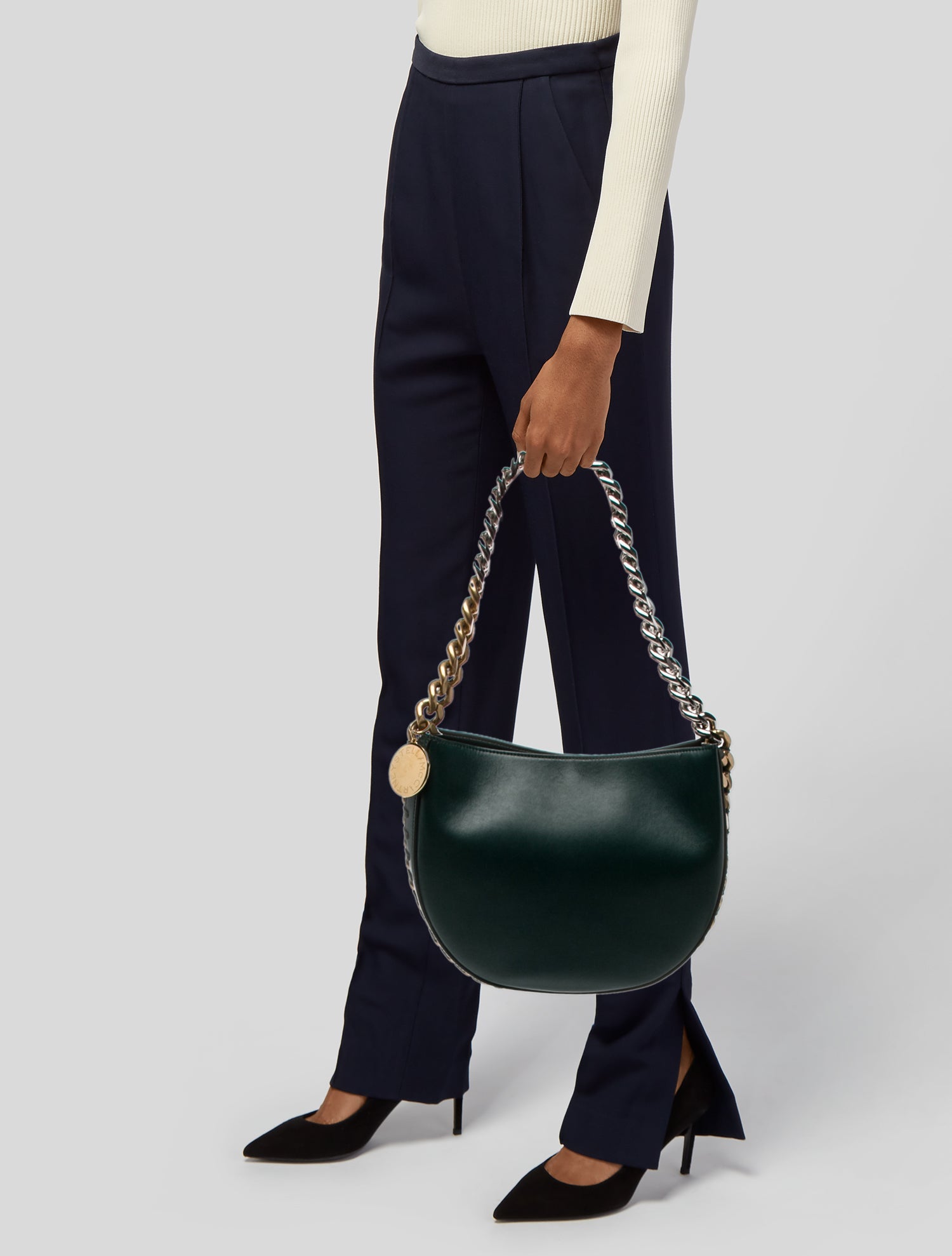 Stella McCartney Vegetarian Leather Shoulder Bag