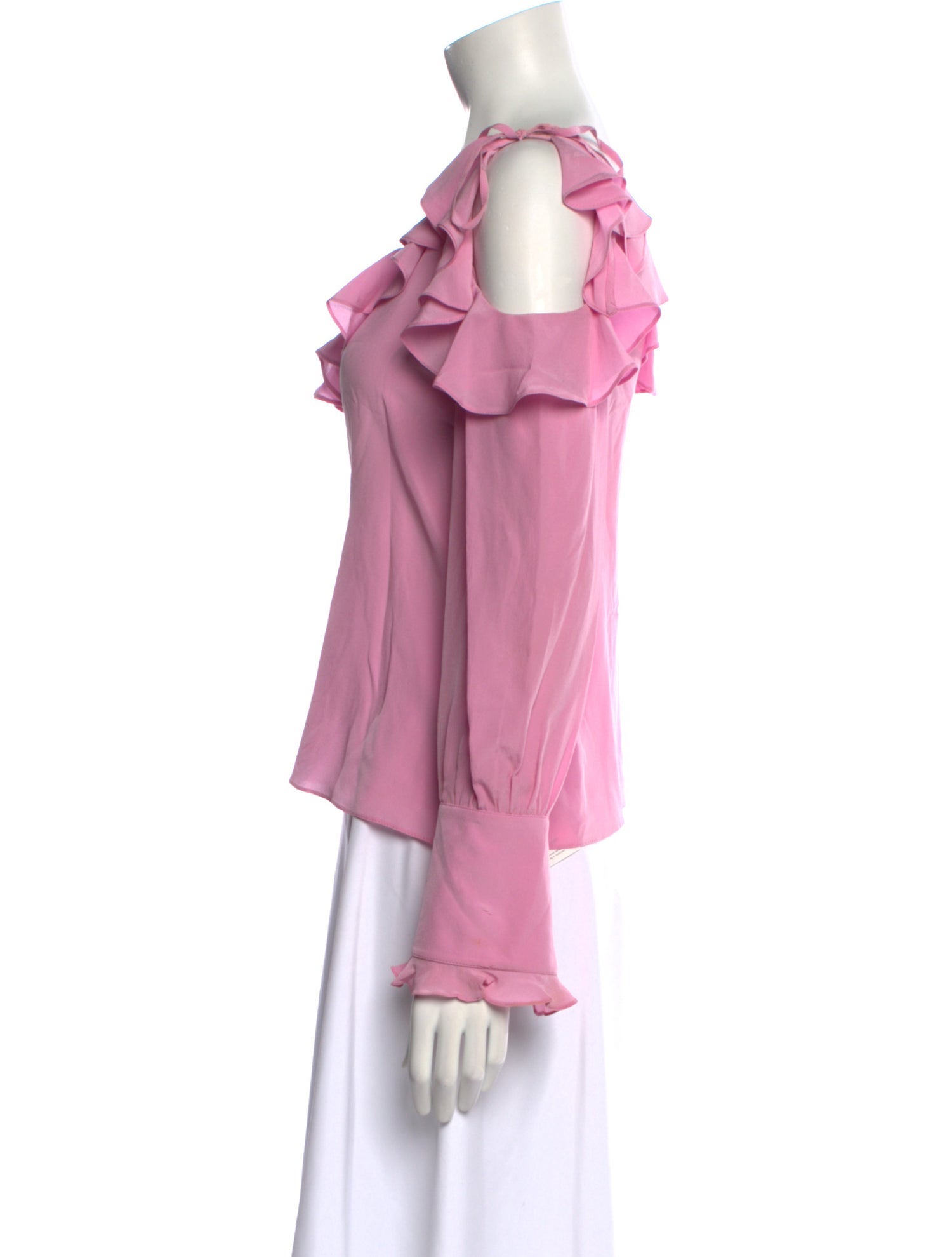 Stella McCartney V-Neck Long Sleeve Blouse