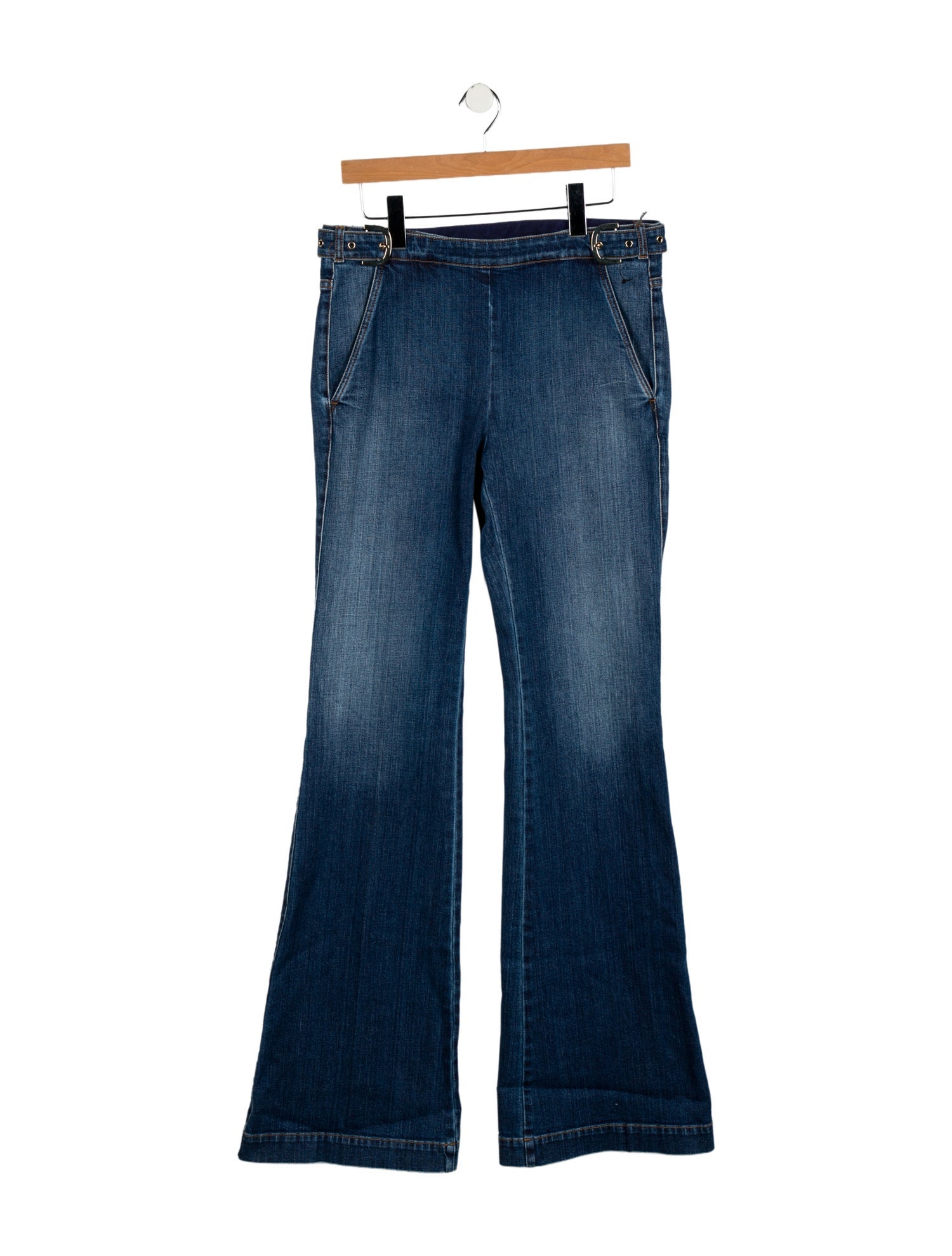 Stella McCartney High-Rise Wide Leg Jeans