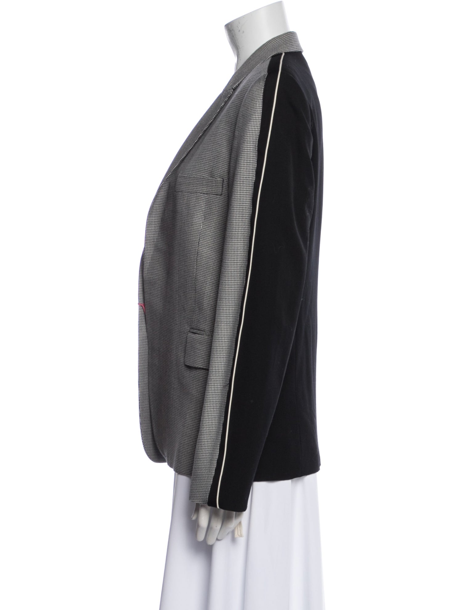 Stella McCartney Wool Tweed Pattern Blazer