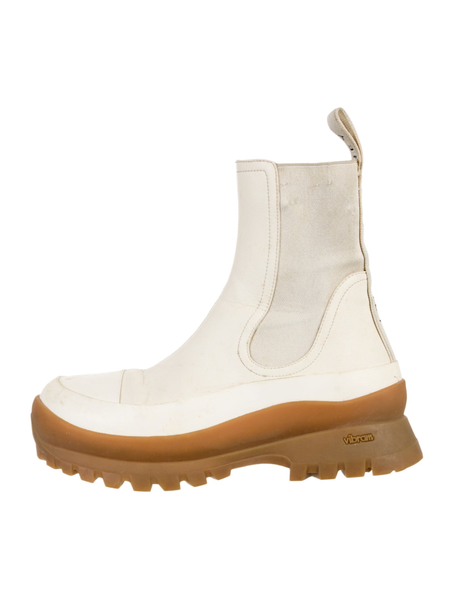 Stella McCartney Leather Chelsea Boots