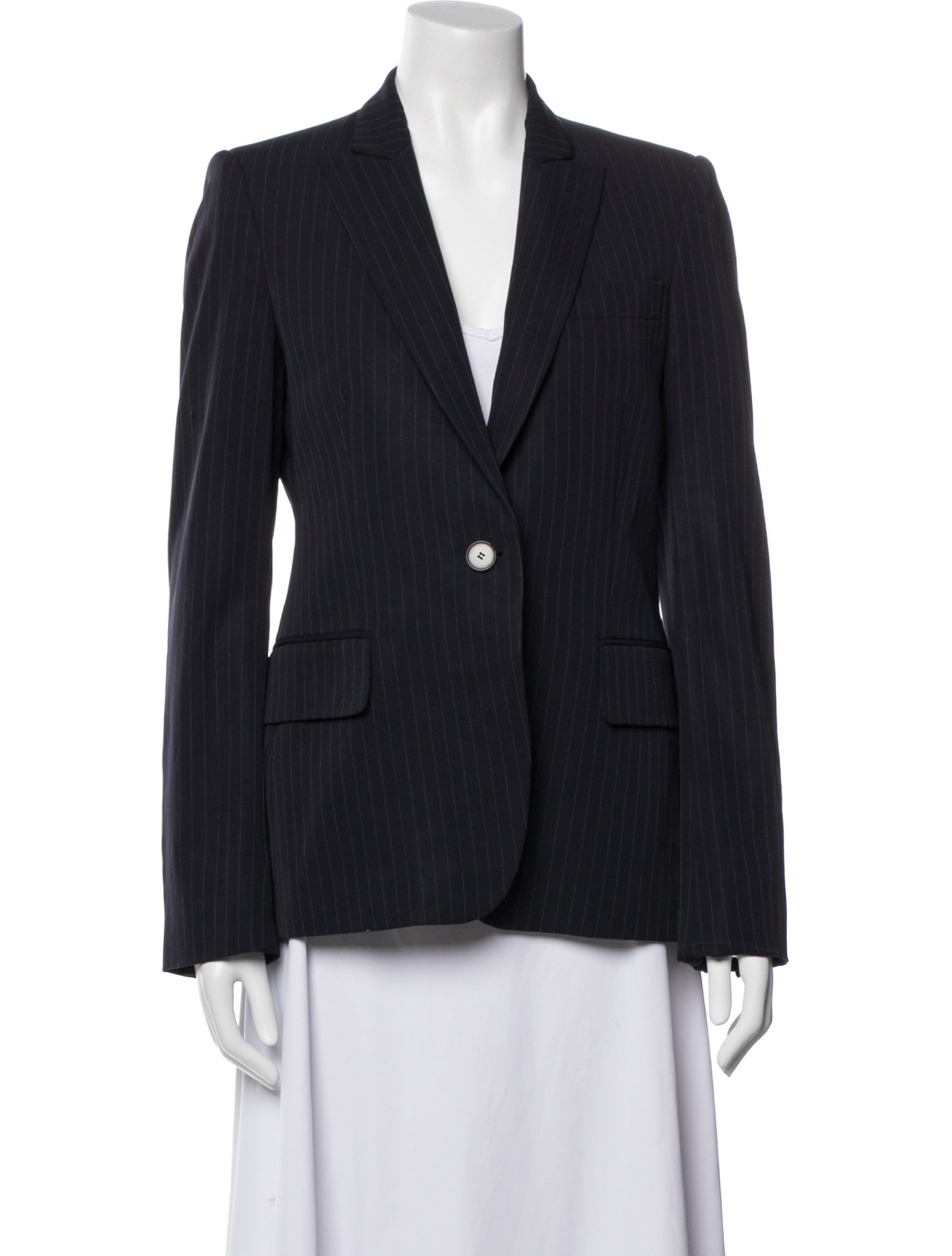 Stella McCartney Wool Striped Blazer