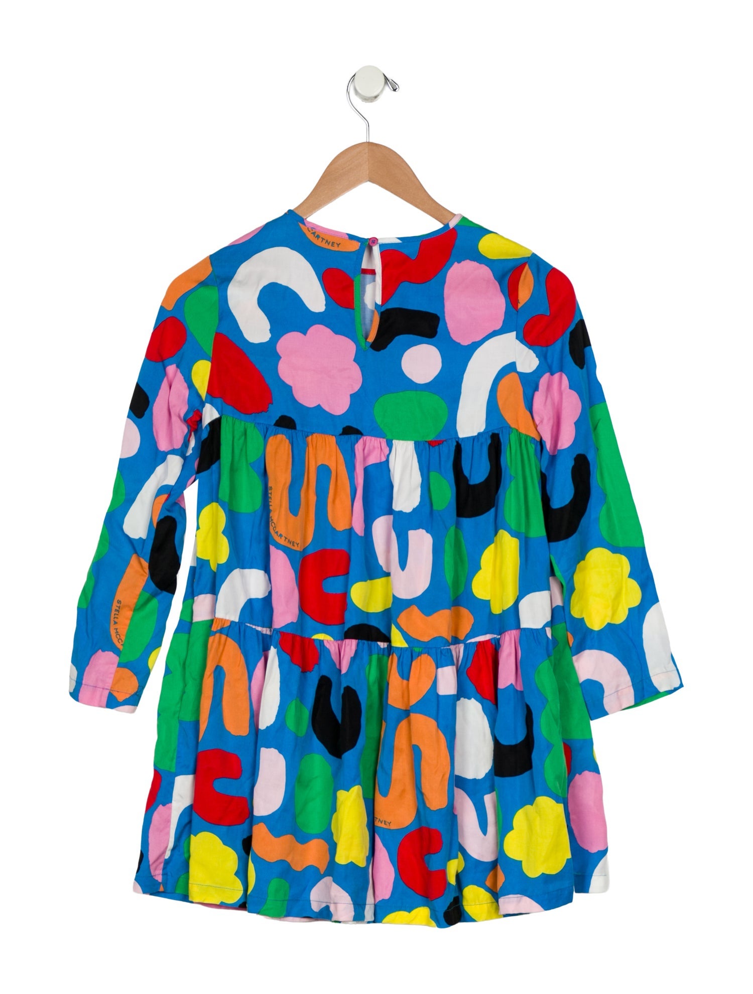 Stella McCartney Girls' Patterned Long Sleeve Dress