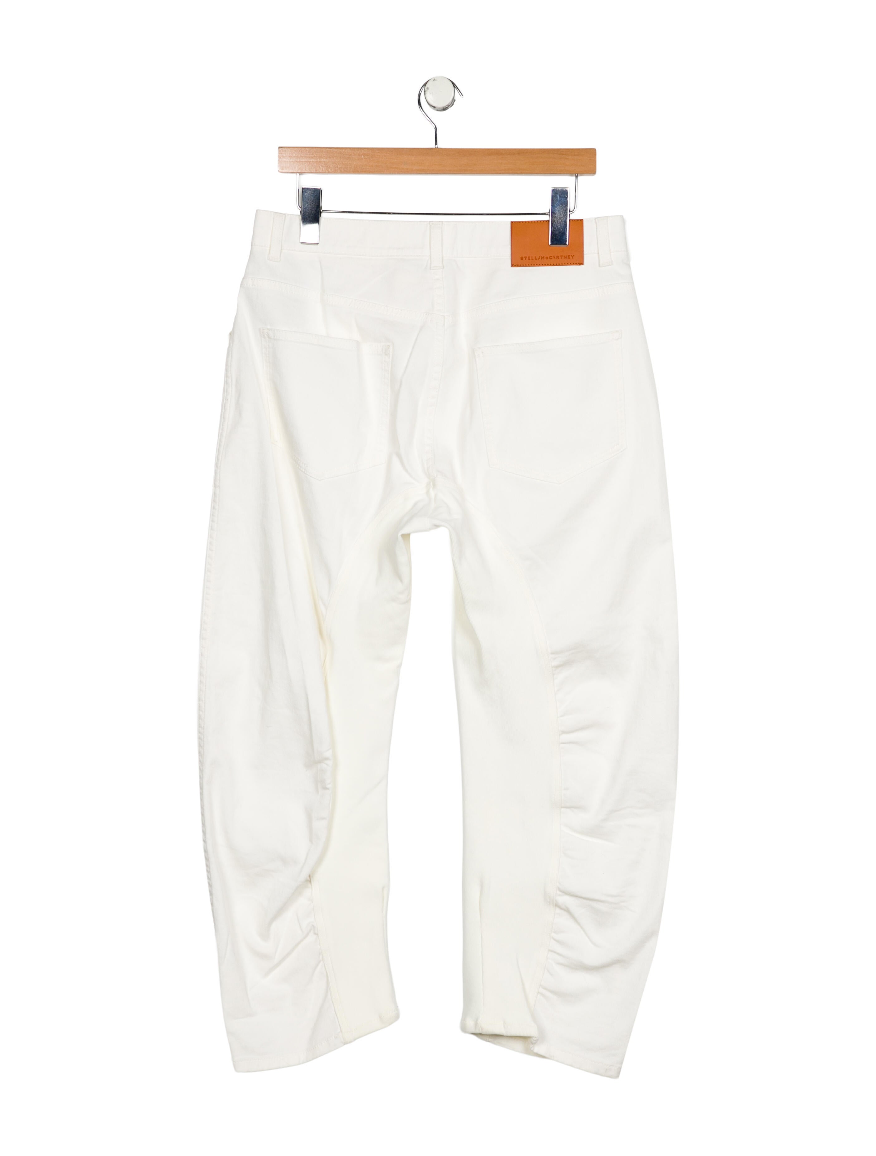 Stella McCartney Mid-Rise Straight Leg Jeans