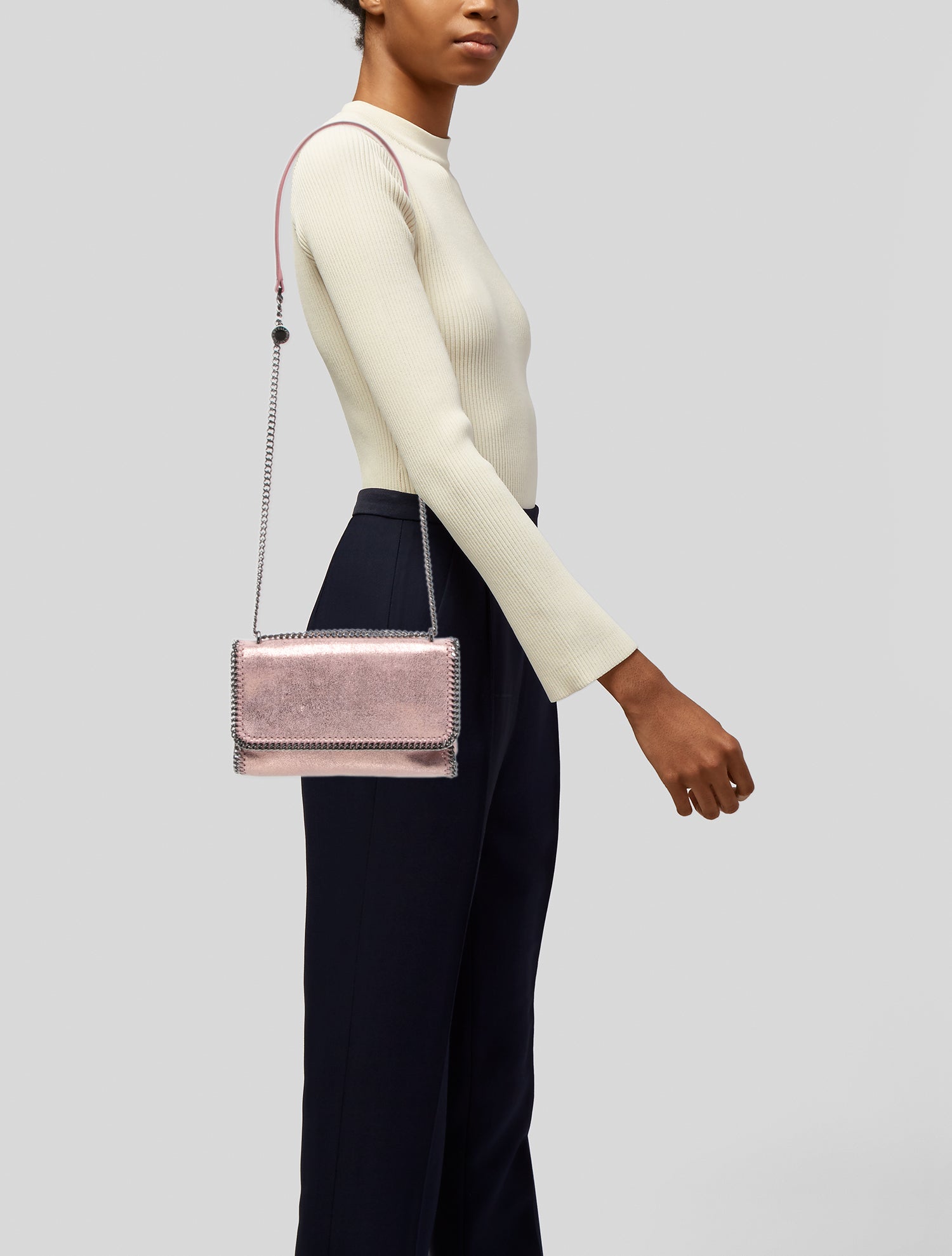 Stella McCartney Vegetarian Leather Shoulder Bag
