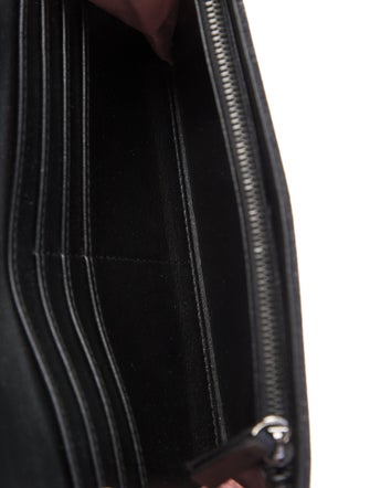 Stella McCartney Suede Continental Wallet