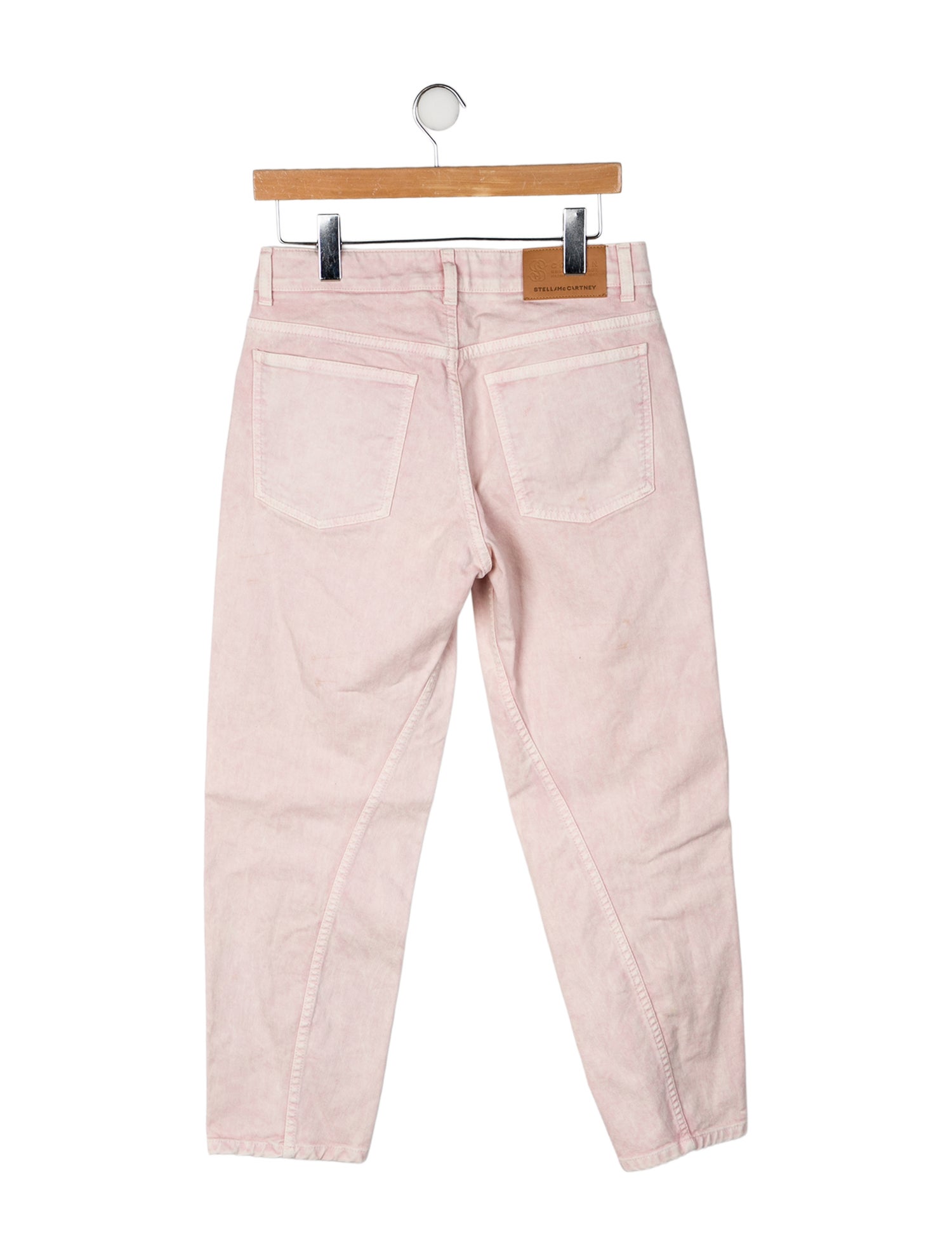 Stella McCartney Mid-Rise Straight Leg Jeans
