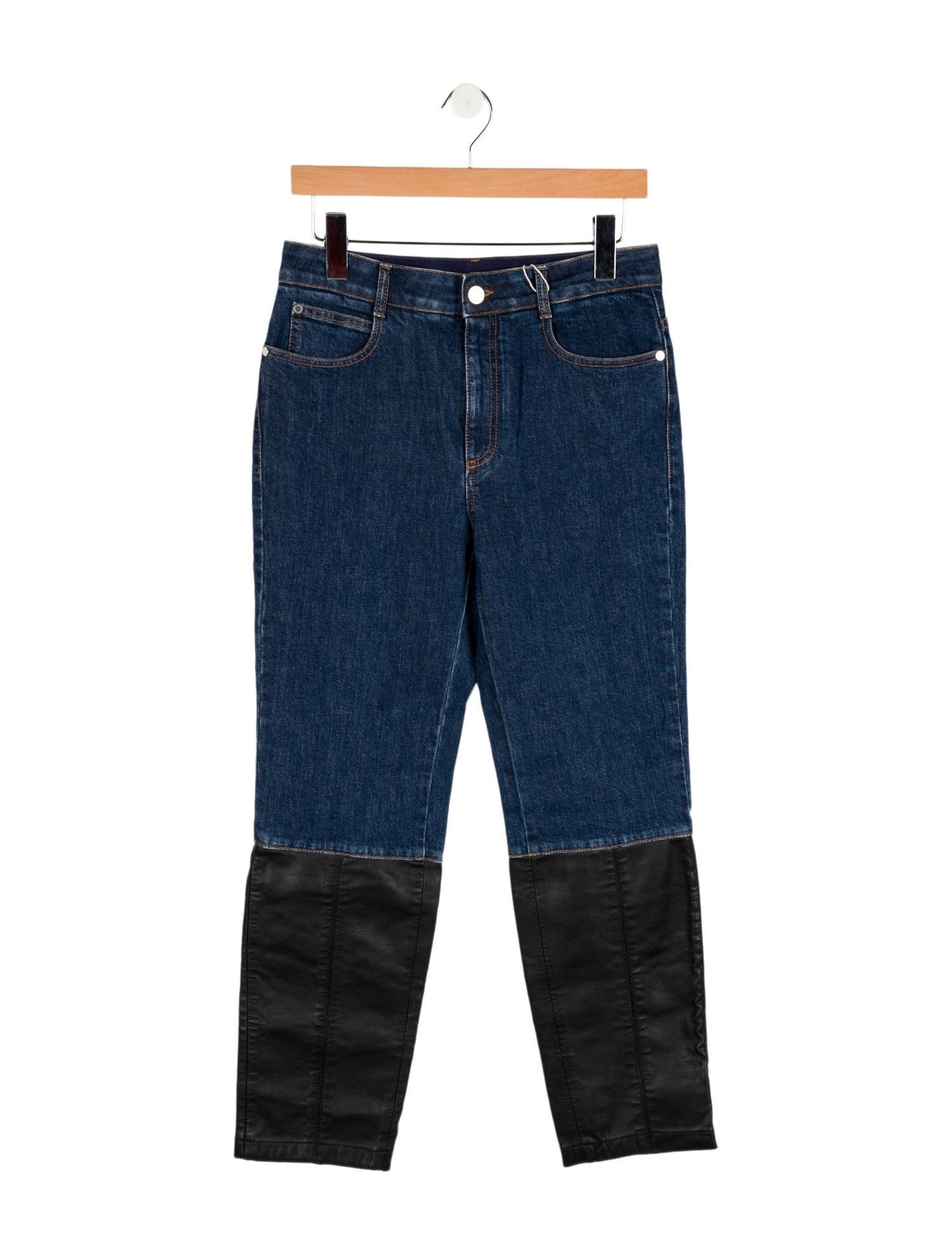 Stella McCartney Mid-Rise Straight Leg Jeans w/ Tags