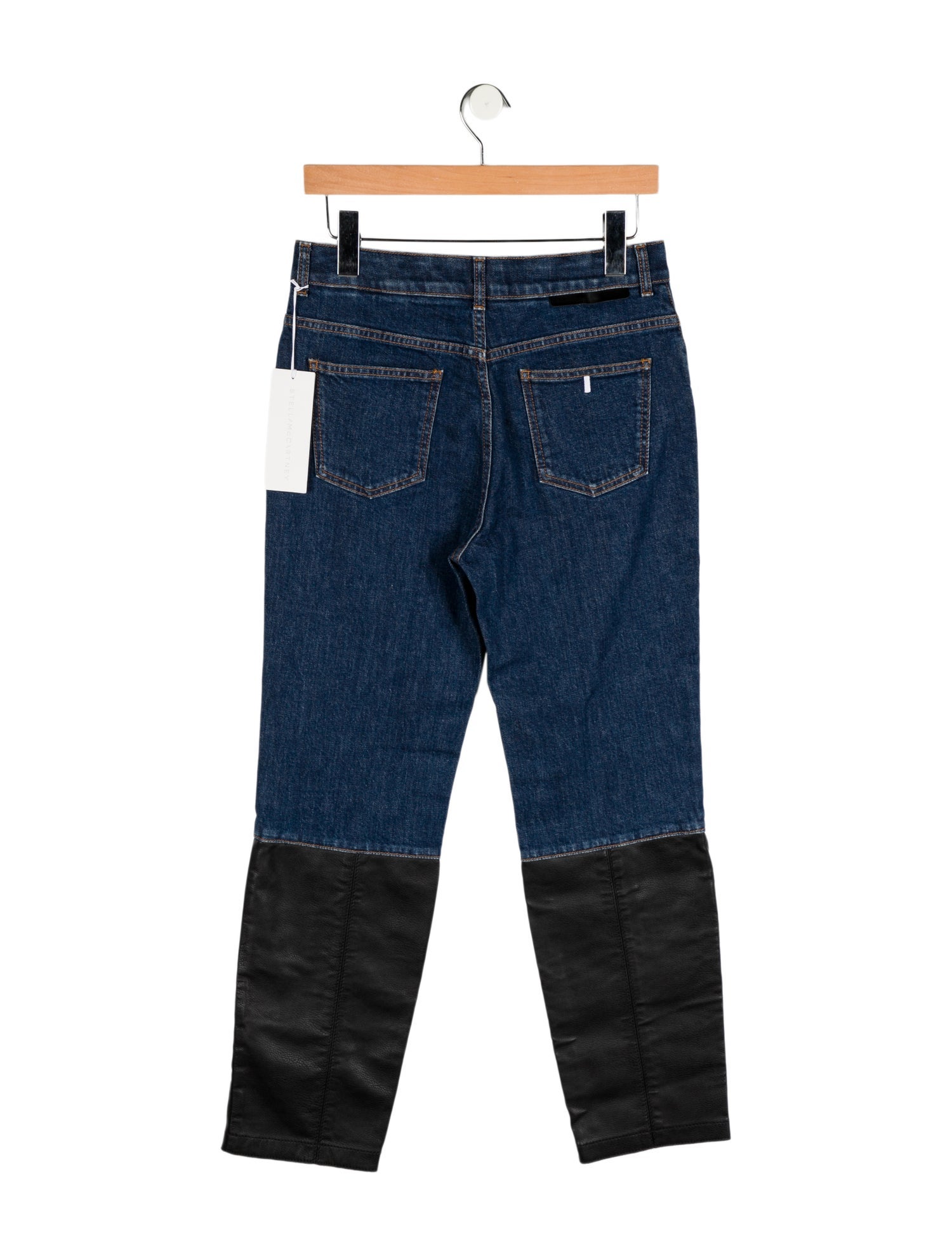 Stella McCartney Mid-Rise Straight Leg Jeans w/ Tags