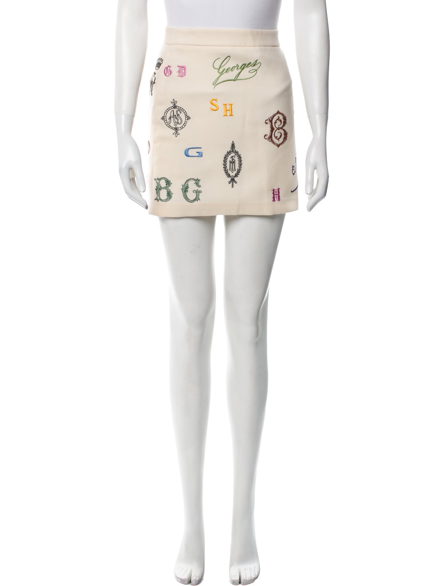 Stella McCartney Wool Mini Skirt