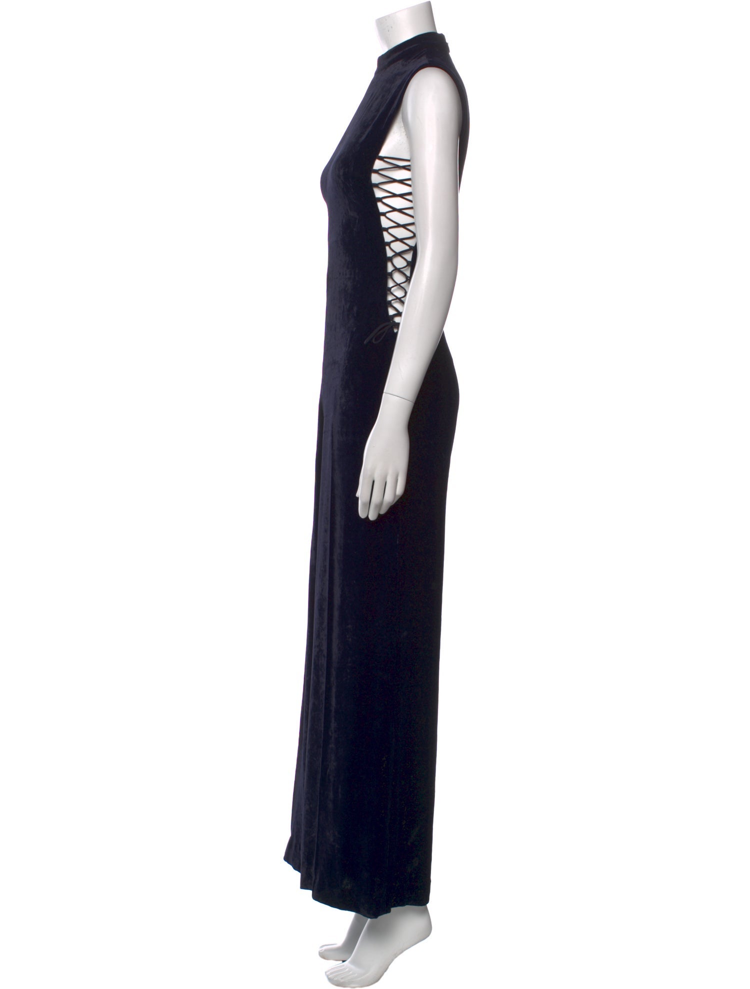 Stella McCartney Velvet Long Dress