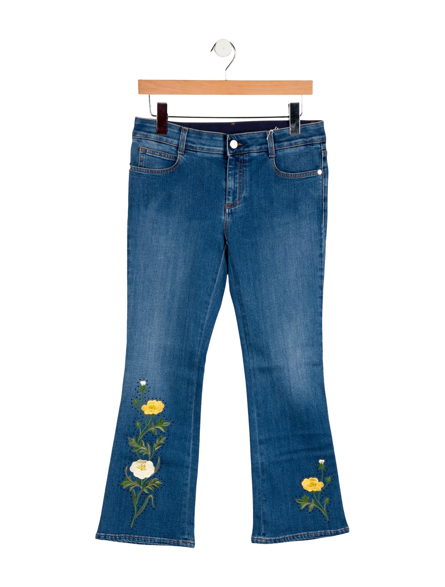 Stella McCartney Mid-Rise Wide Leg Jeans w/ Tags