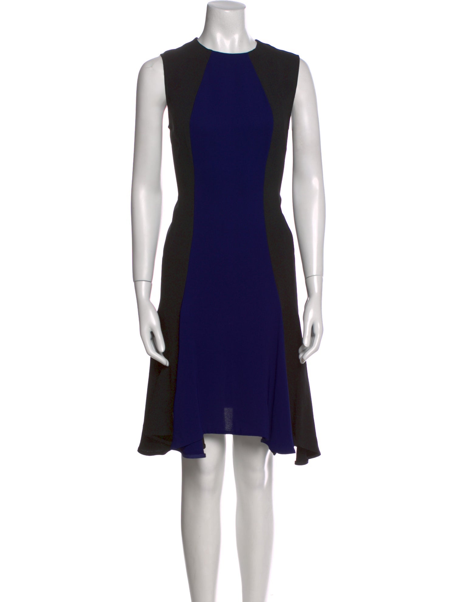 Stella McCartney Colorblock Pattern Knee-Length Dress