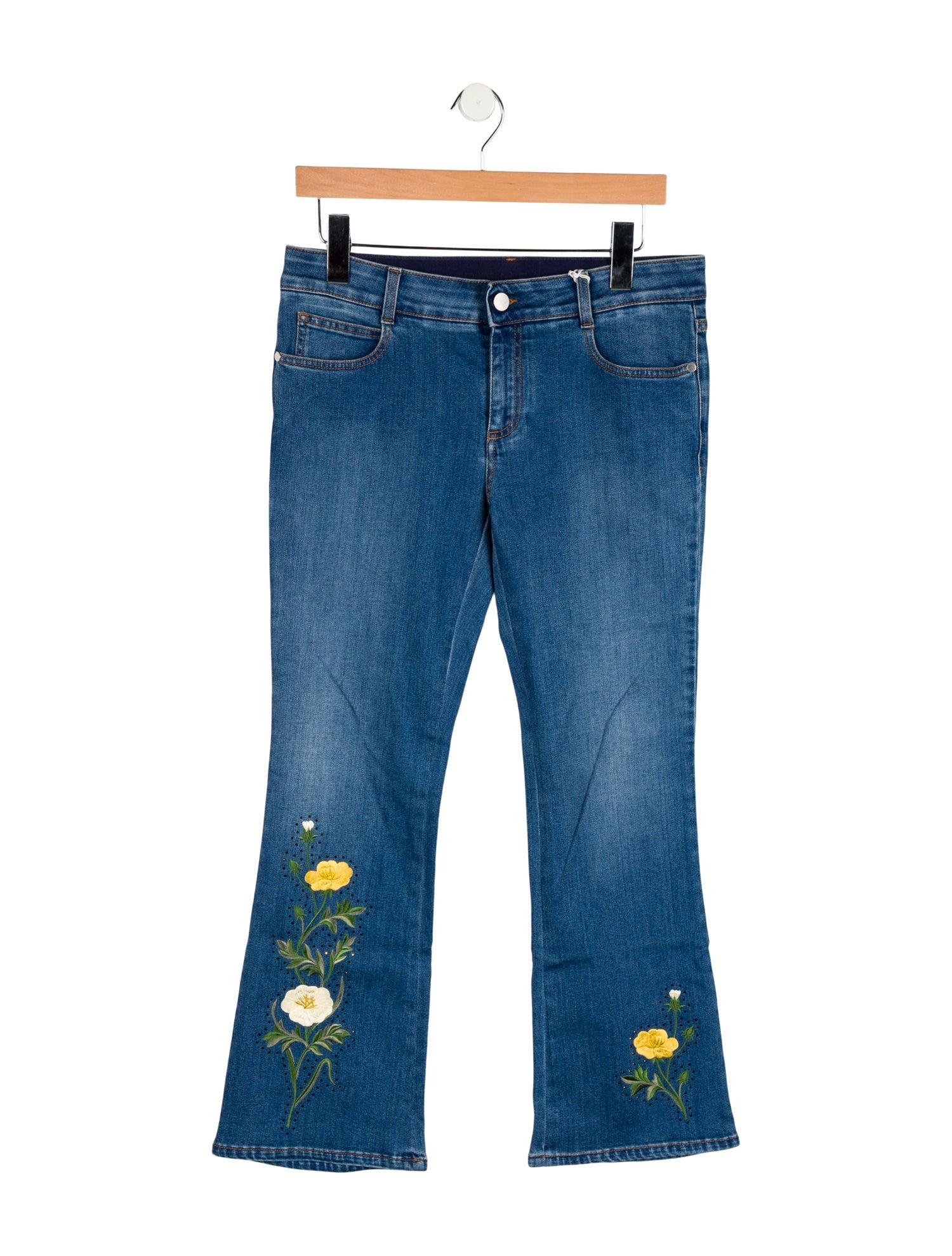 Stella McCartney Mid-Rise Wide Leg Jeans w/ Tags