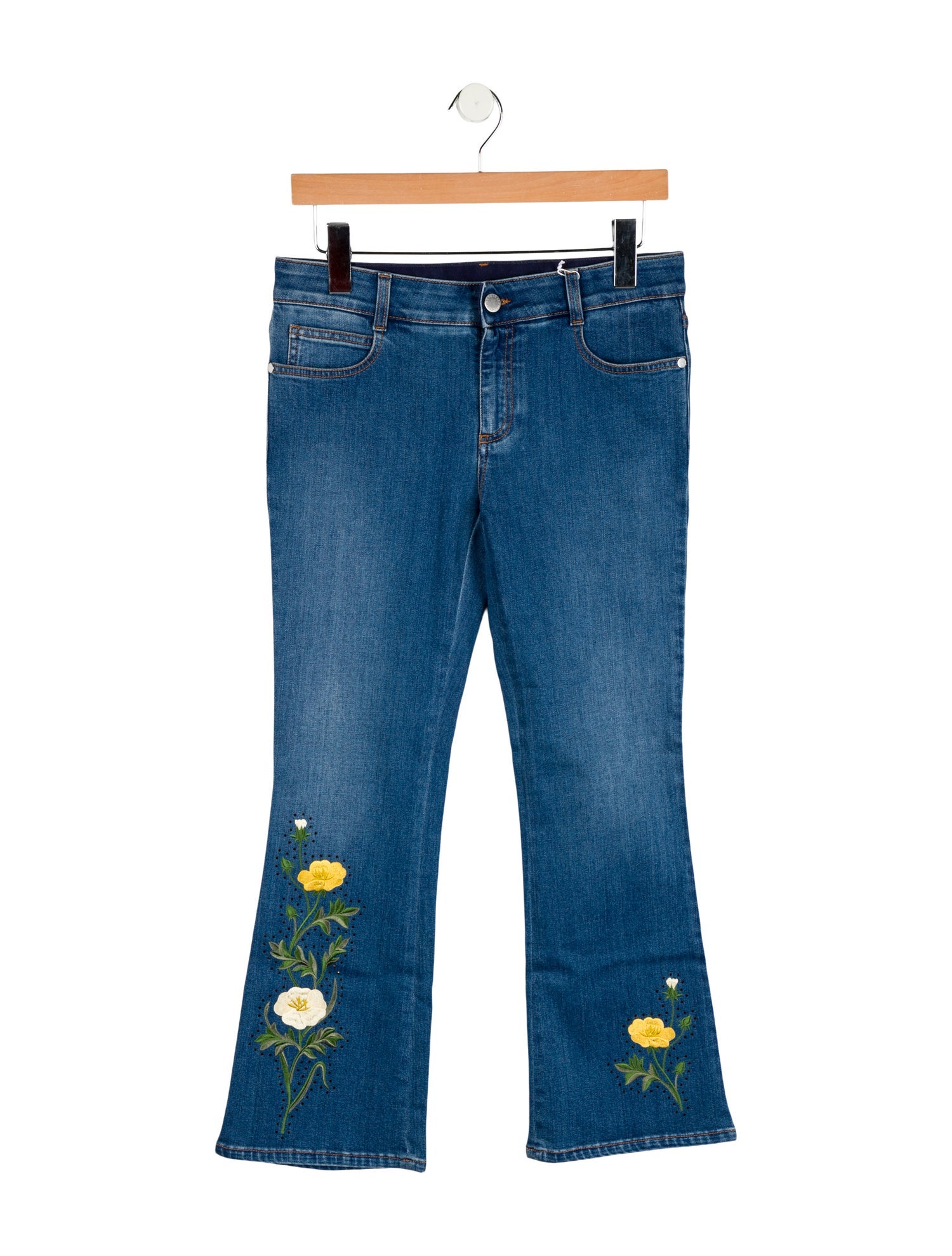 Stella McCartney Mid-Rise Wide Leg Jeans w/ Tags