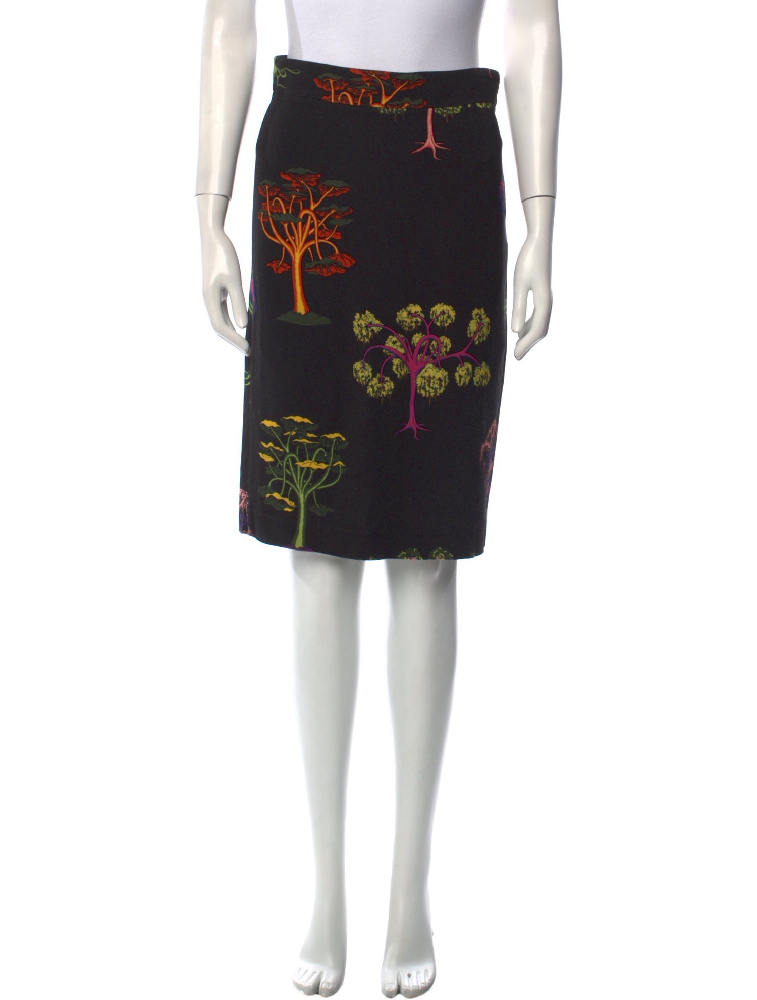 Stella McCartney Floral Print Knee-Length Skirt