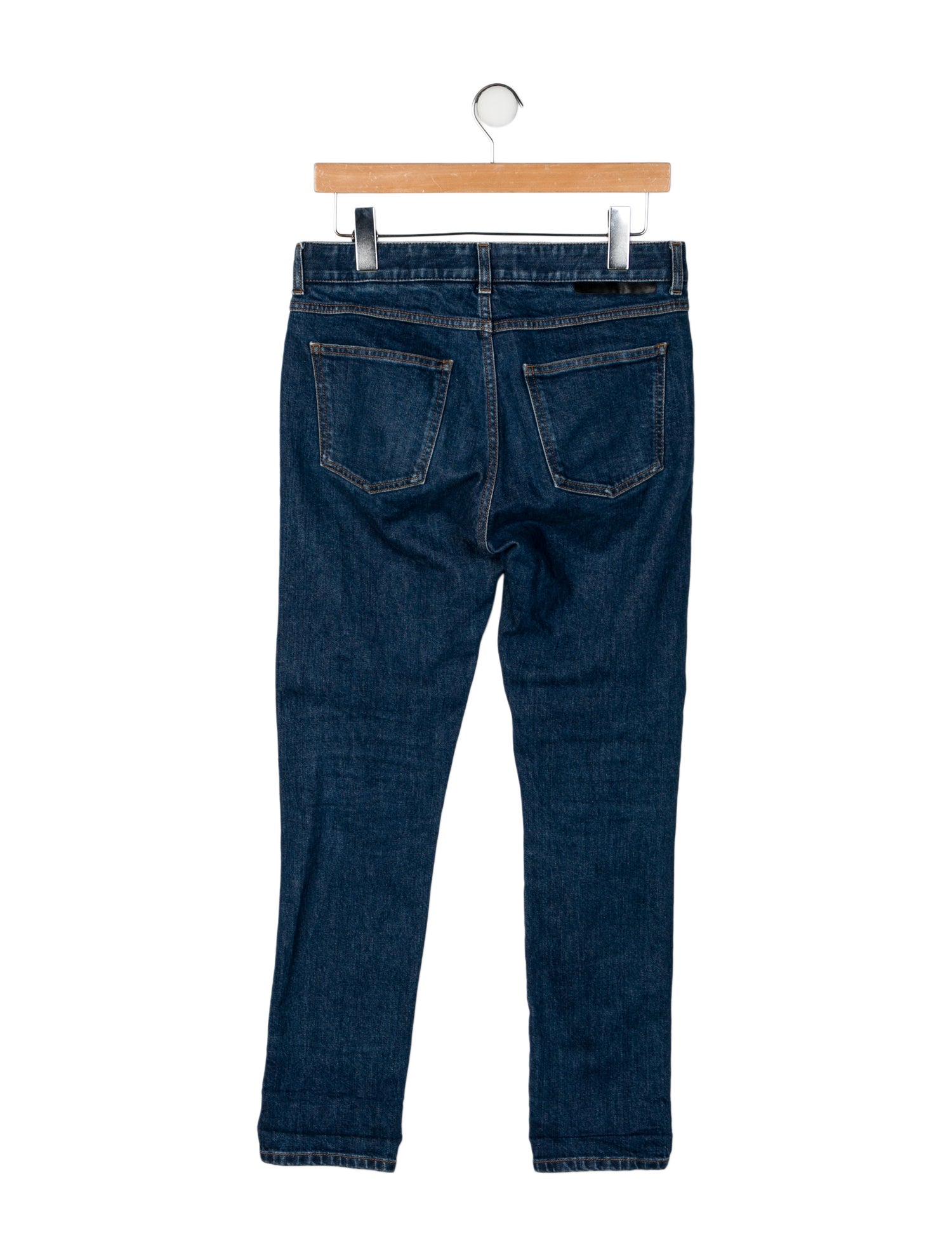 Stella McCartney Mid-Rise Straight Leg Jeans