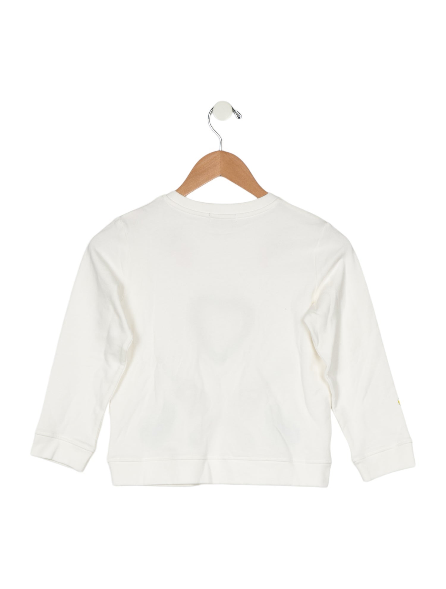 Stella McCartney Girls' Graphic Embroidered Long Sleeve Crew Neck Sweatshirt