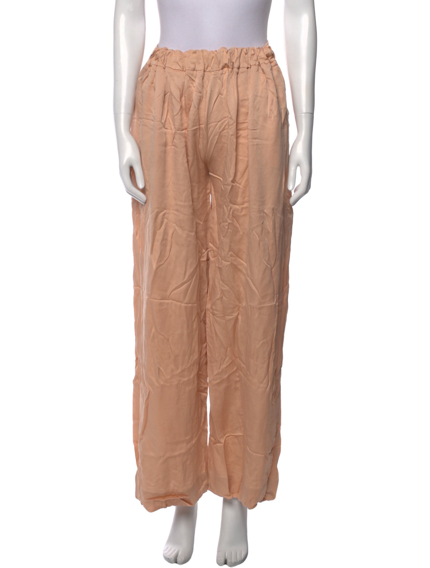 Stella McCartney Silk Wide Leg Pants