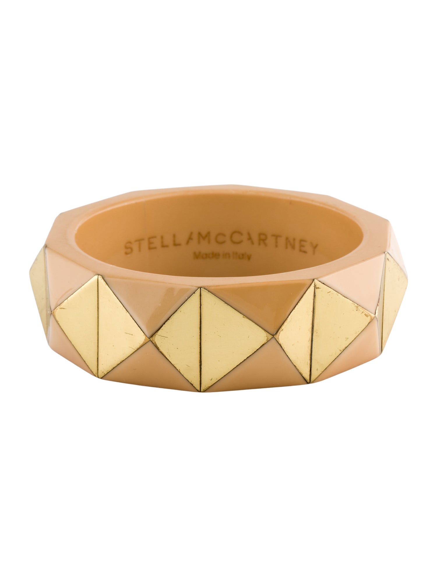 Stella McCartney Resin Pyramid Bangle