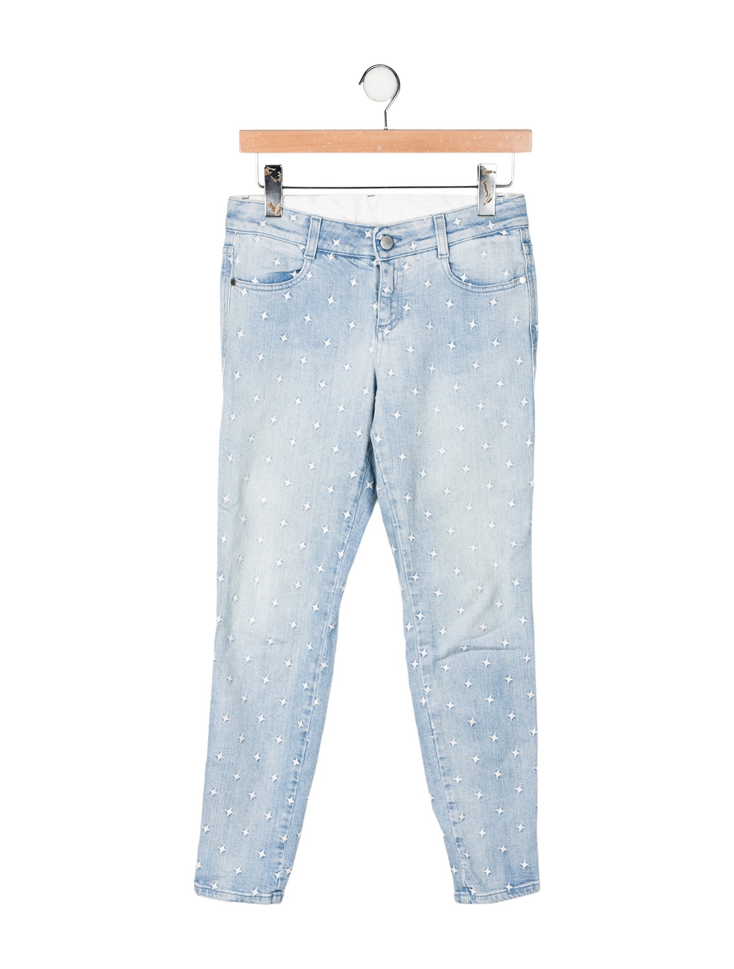 Stella McCartney Mid-Rise Skinny Leg Jeans