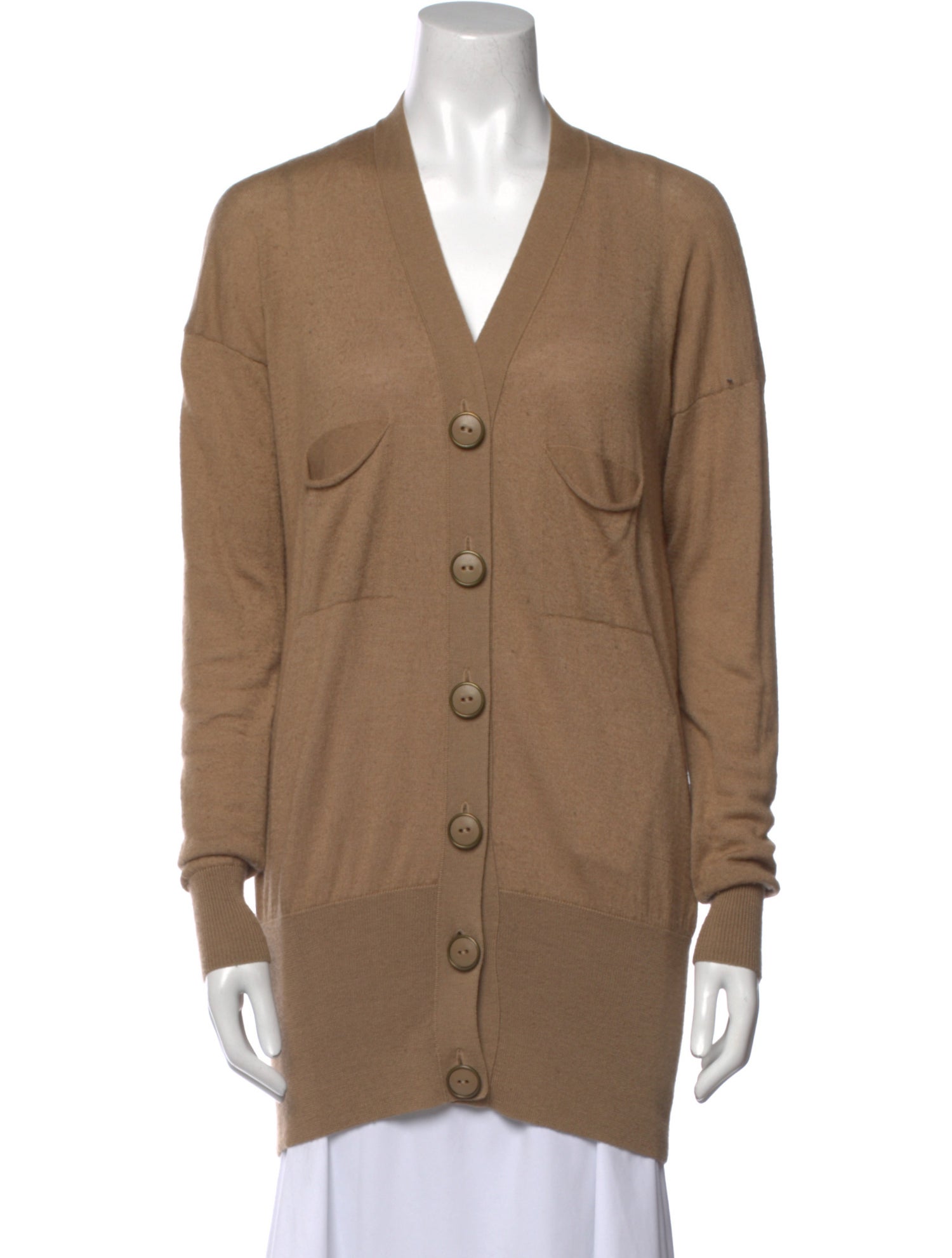 Stella McCartney Silk V-Neck Sweater