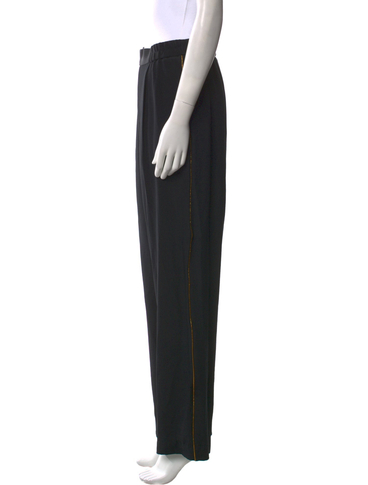 Stella McCartney Silk Wide Leg Pants