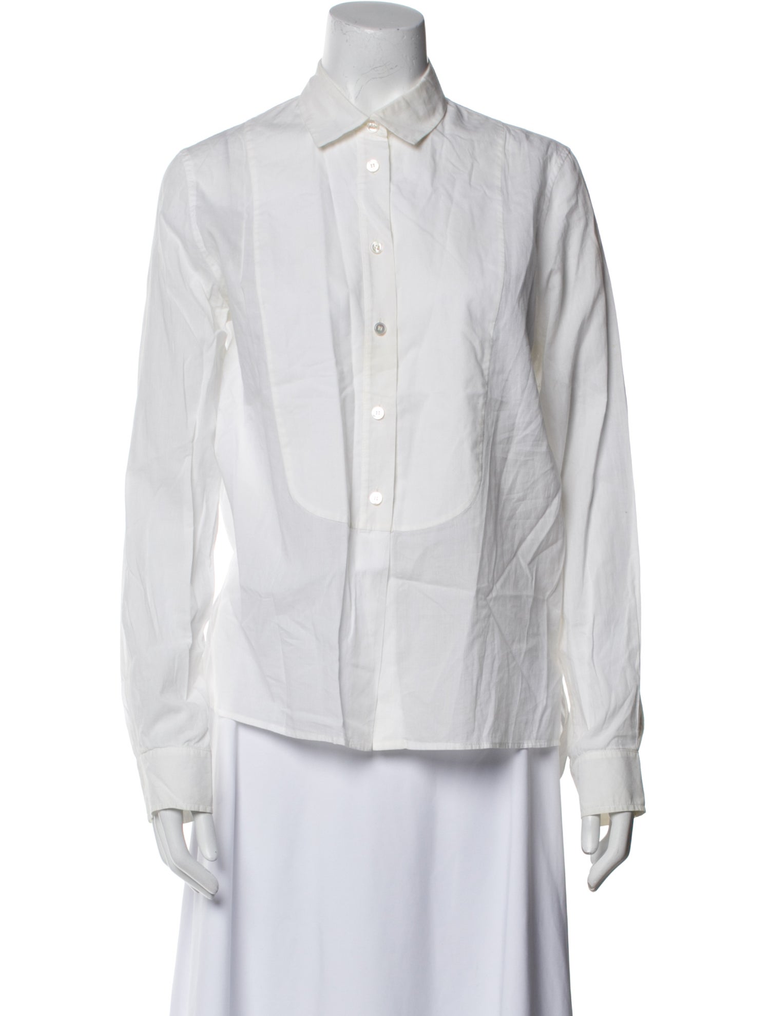 Stella McCartney Long Sleeve Button-Up Top