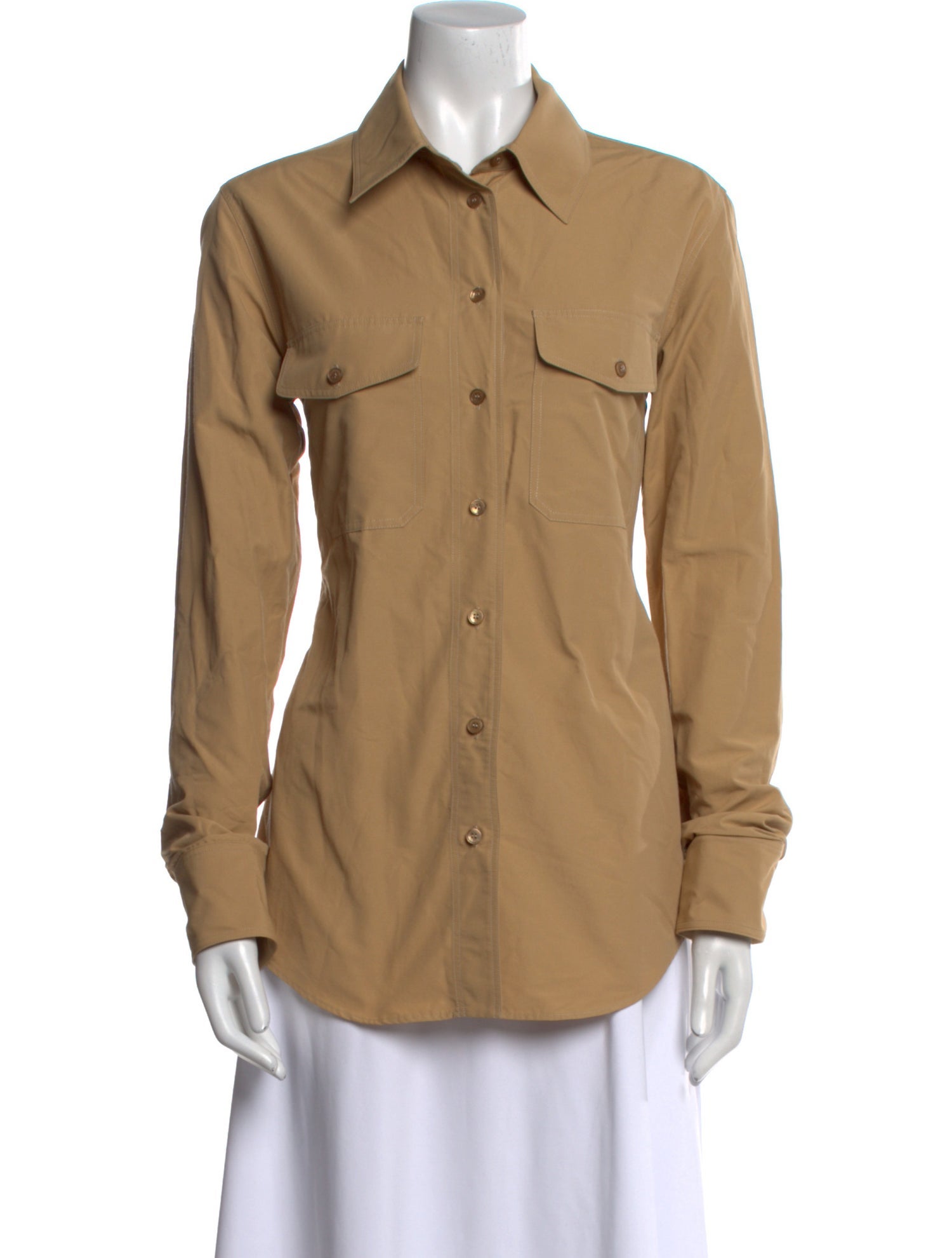 Stella McCartney Long Sleeve Button-Up Top w/ Tags