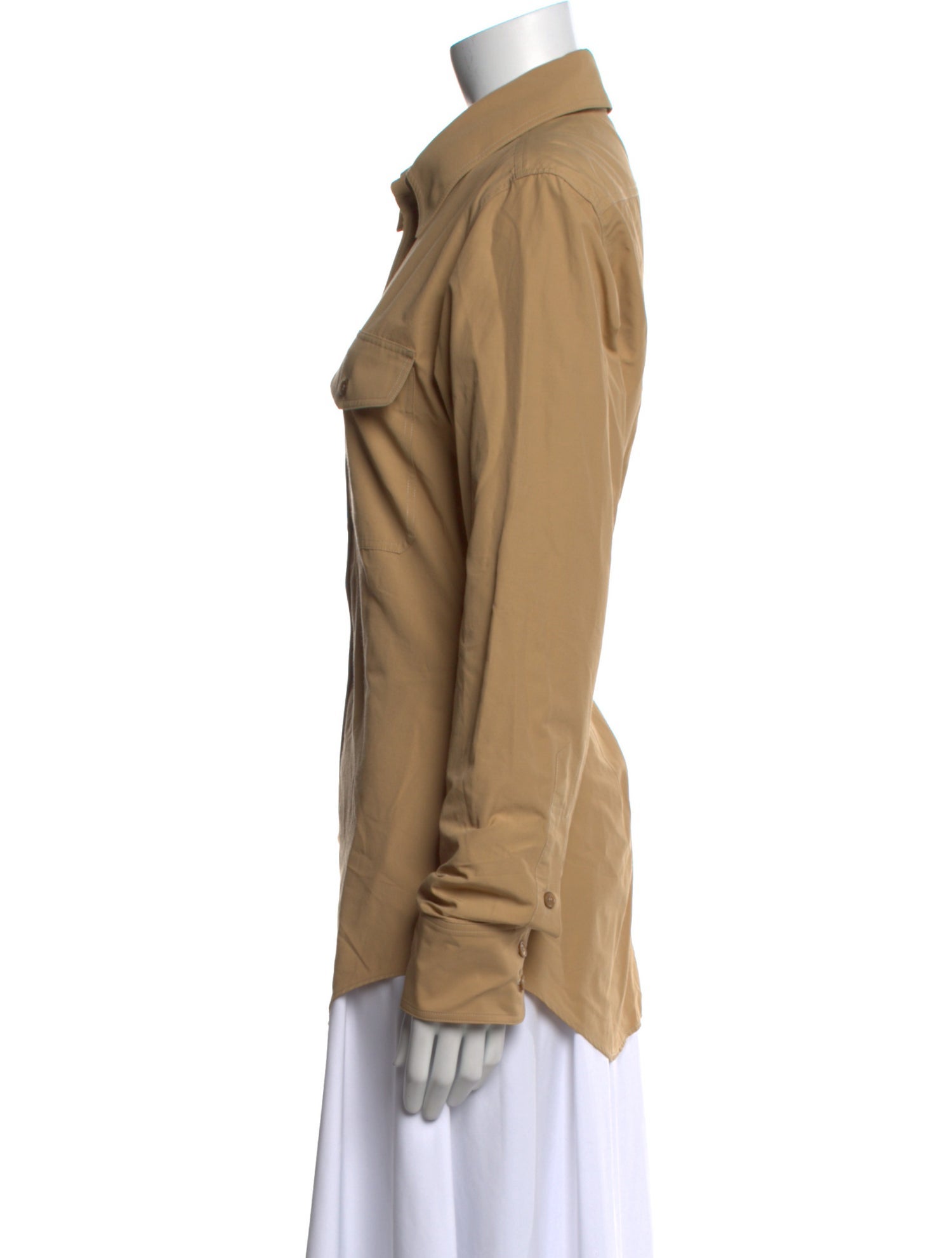 Stella McCartney Long Sleeve Button-Up Top w/ Tags