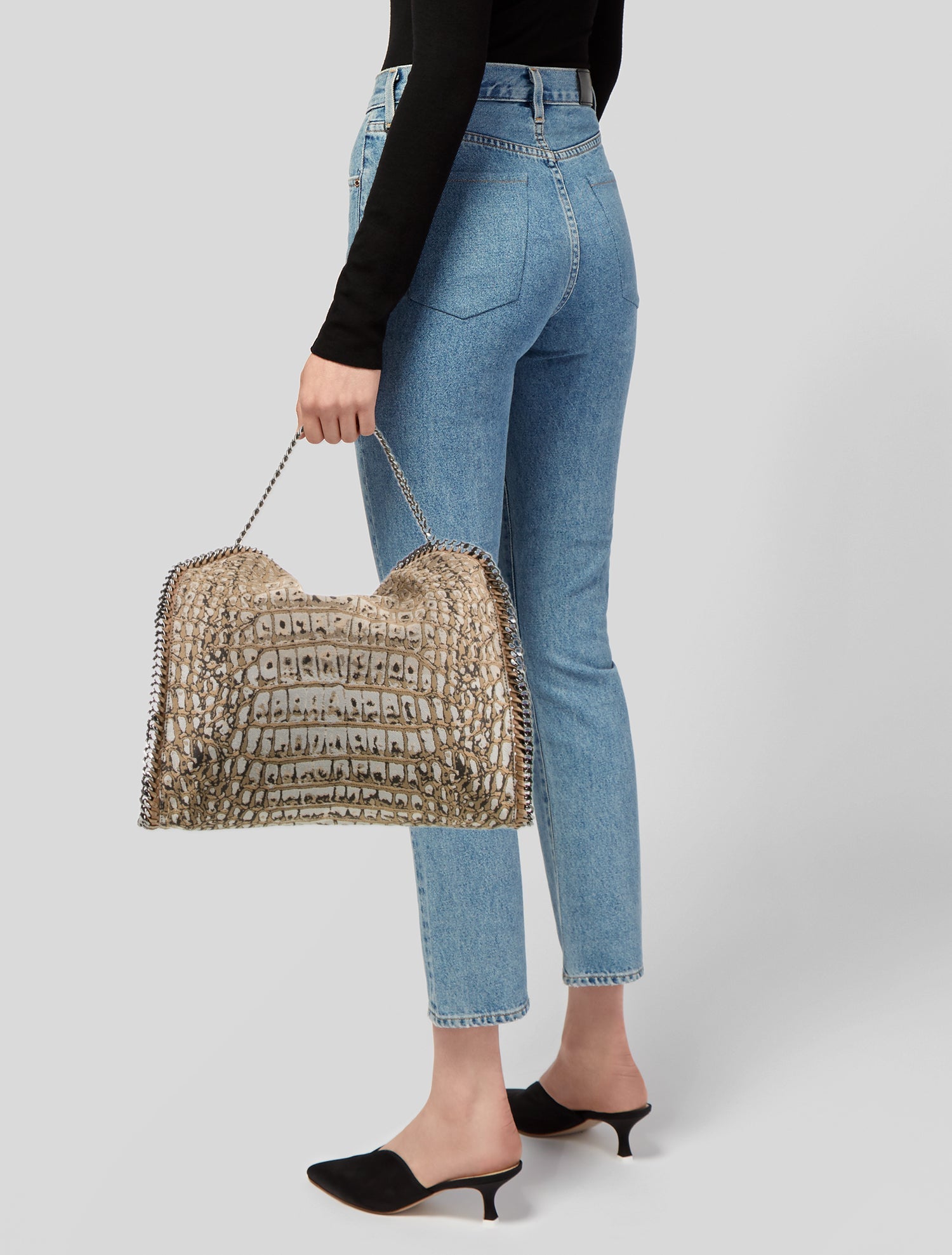 Stella McCartney Vegetarian Leather Top Handle Bag