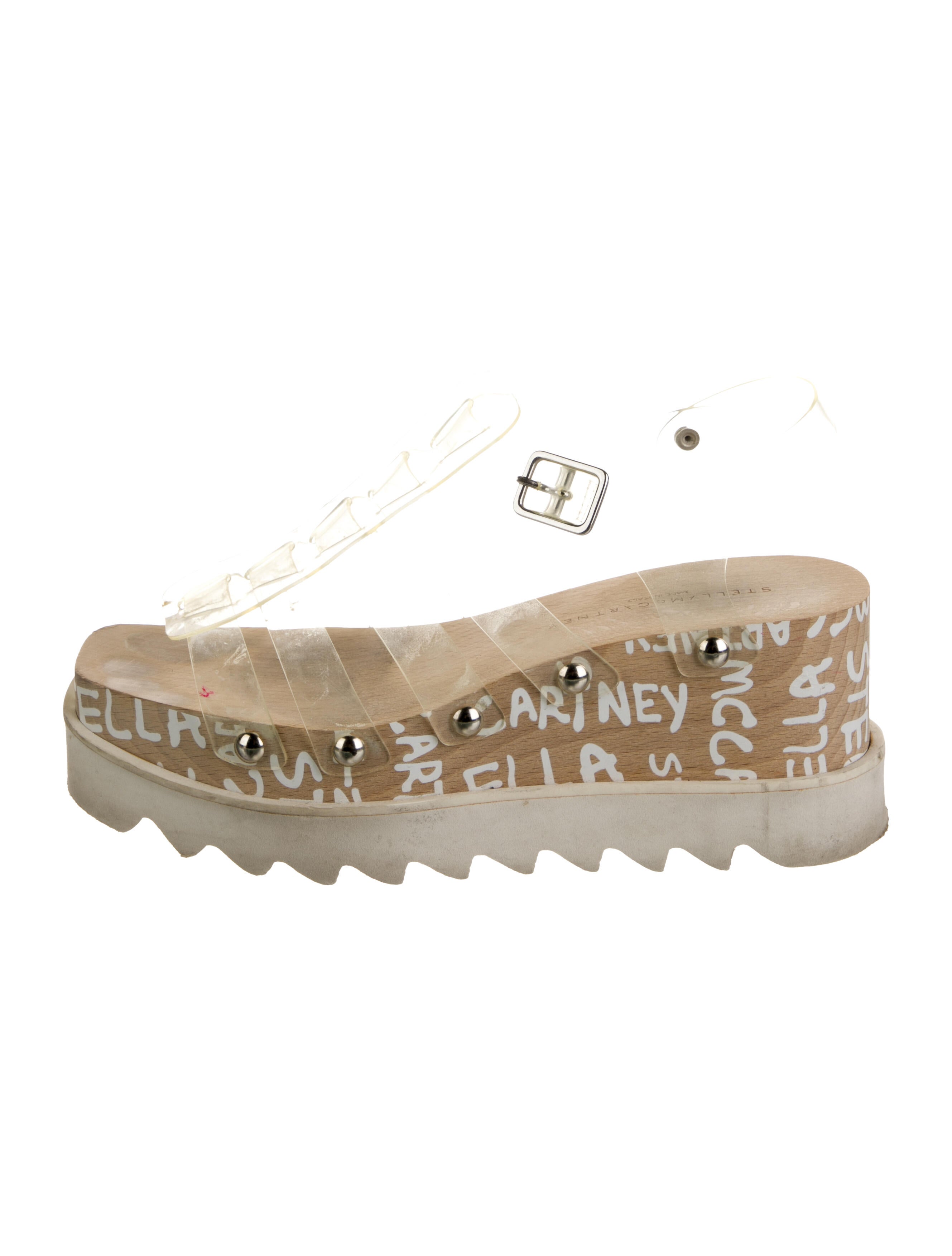 Stella McCartney Printed Gladiator Sandals