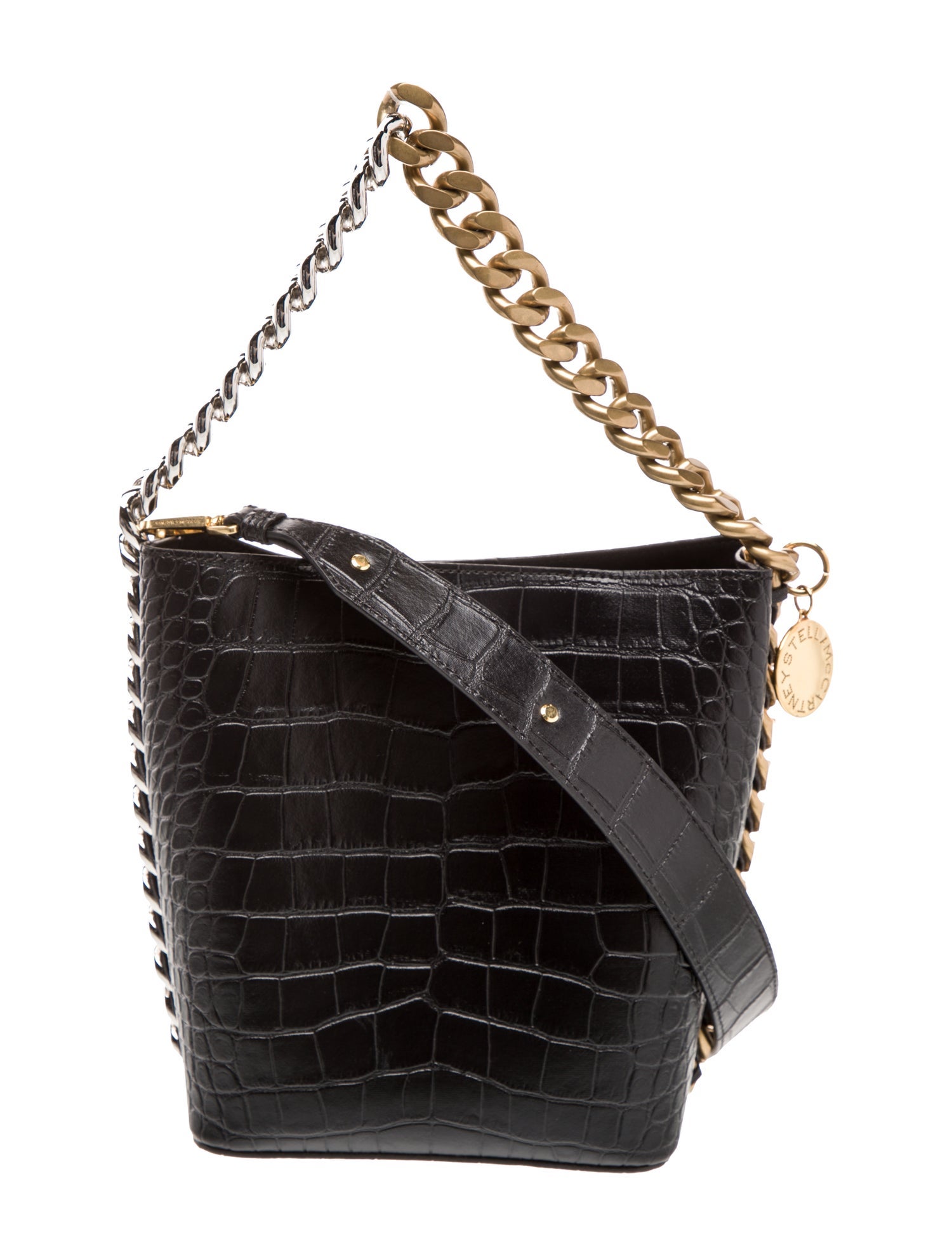 Stella McCartney Vegetarian Leather Bucket Bag