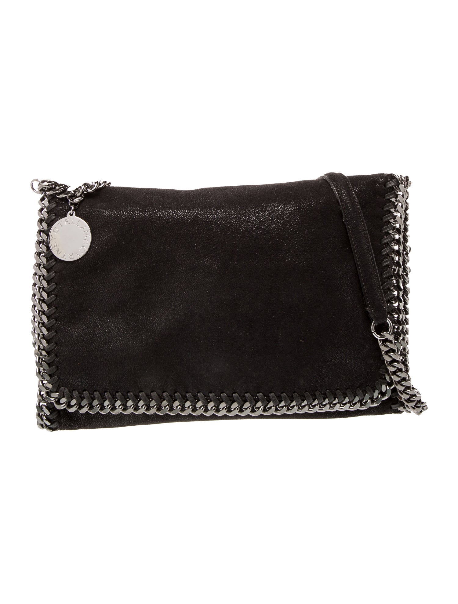 Stella McCartney Vegetarian Suede Clutch