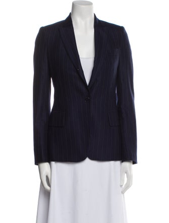 Stella McCartney Wool Striped Blazer