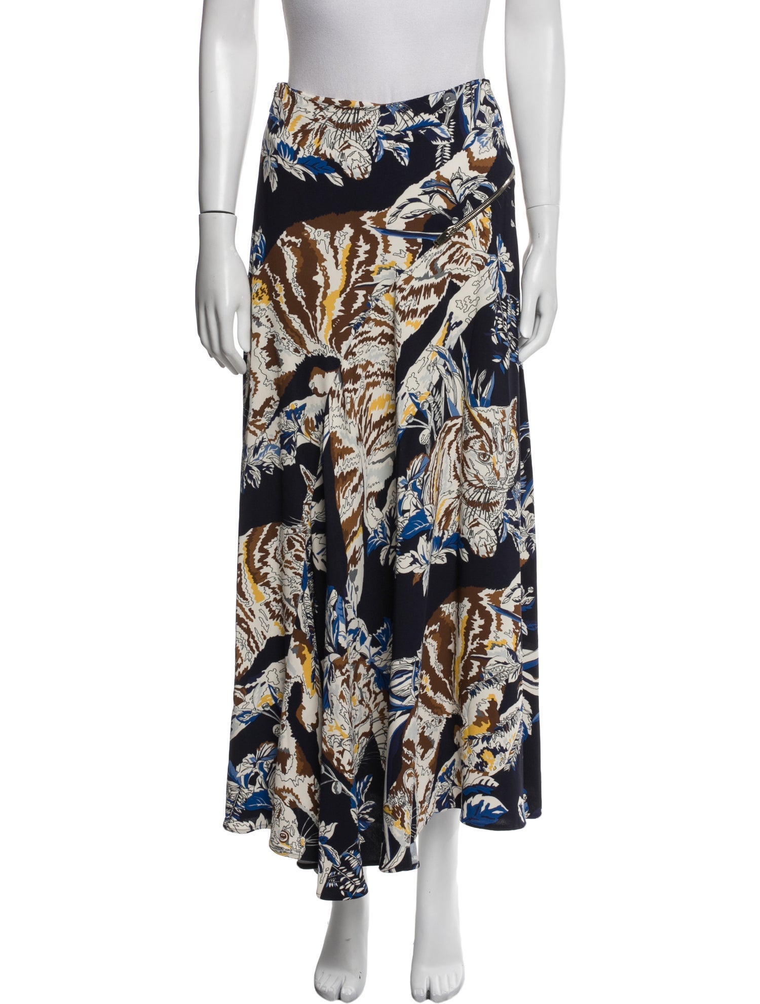 Stella McCartney Printed Midi Length Skirt