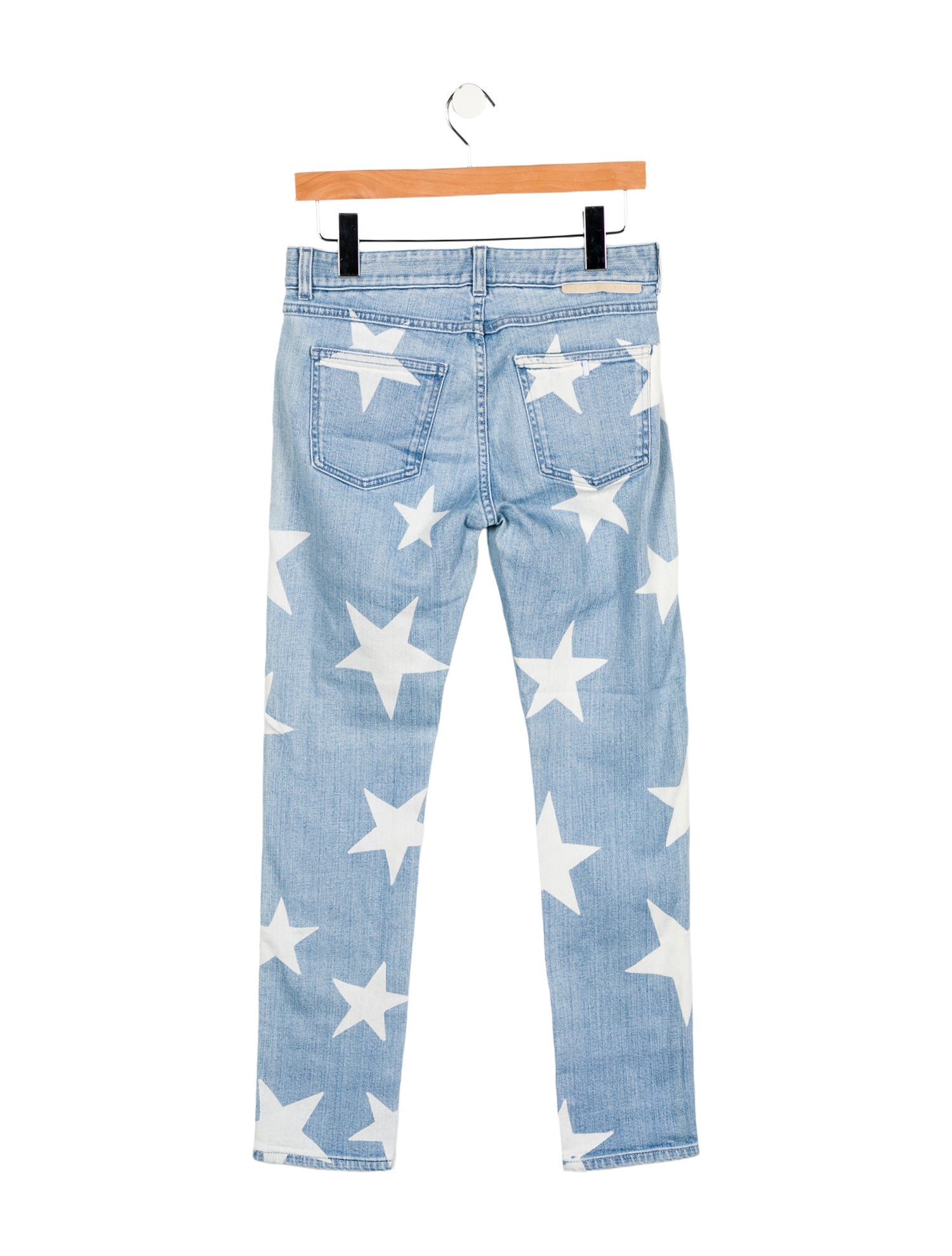 Stella McCartney Mid-Rise Straight Leg Jeans