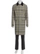 Stella McCartney Plaid Print Overcoat