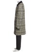 Stella McCartney Plaid Print Overcoat